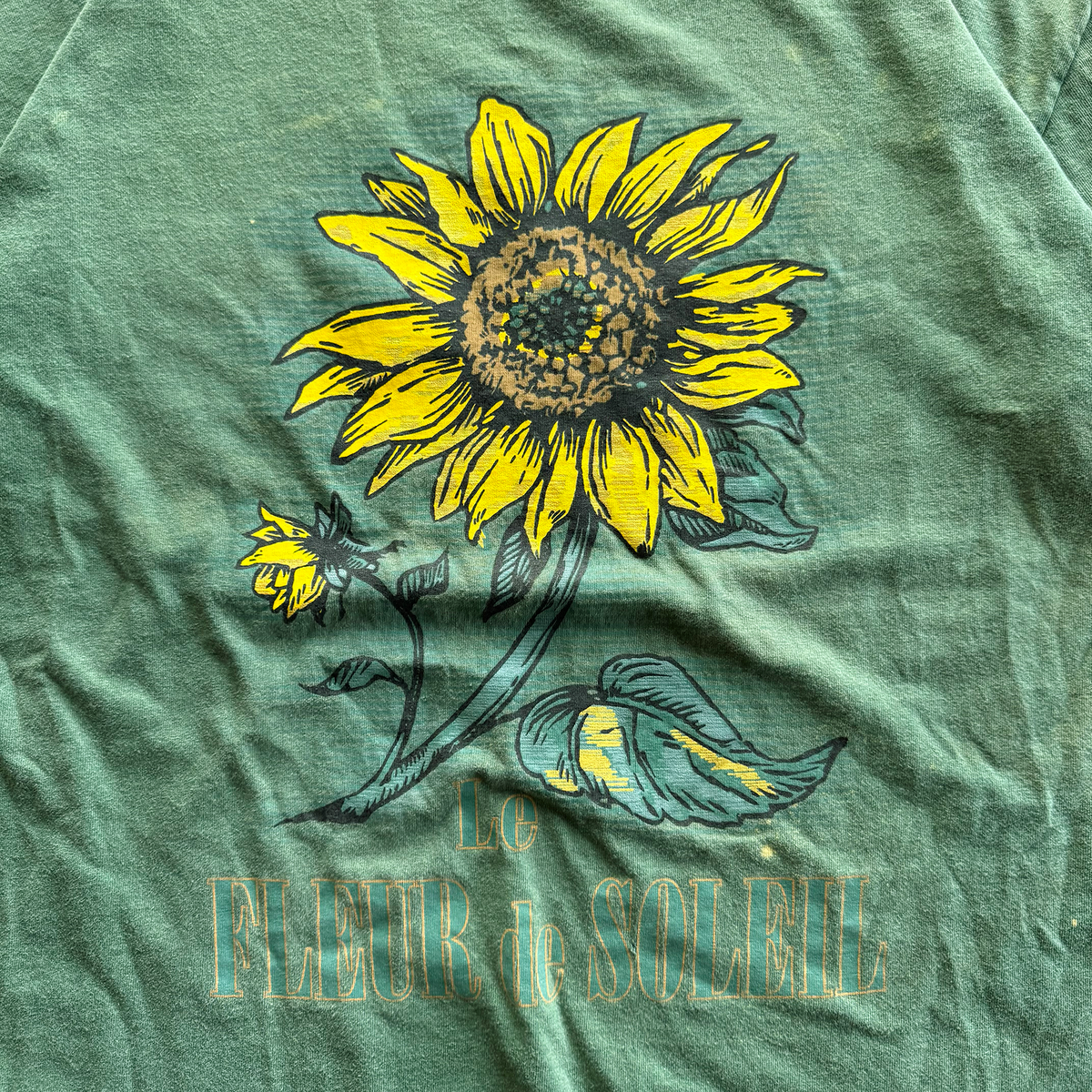 Vintage 1993 Sunflower "Le Fleur De Soleil" Tee