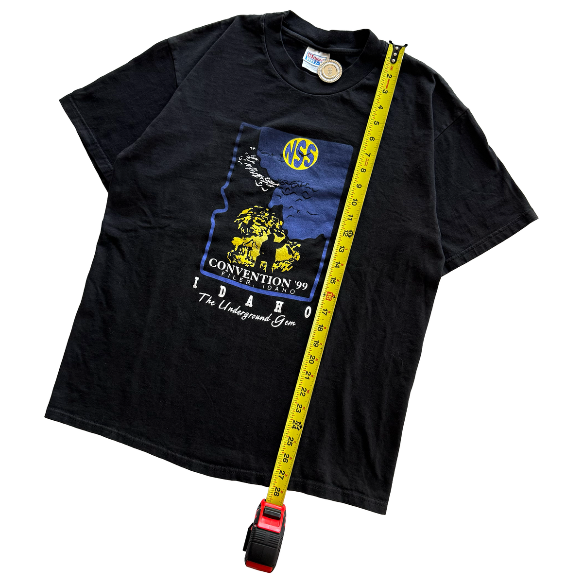 Vintage 1999 National Speleological Society Caves Tee