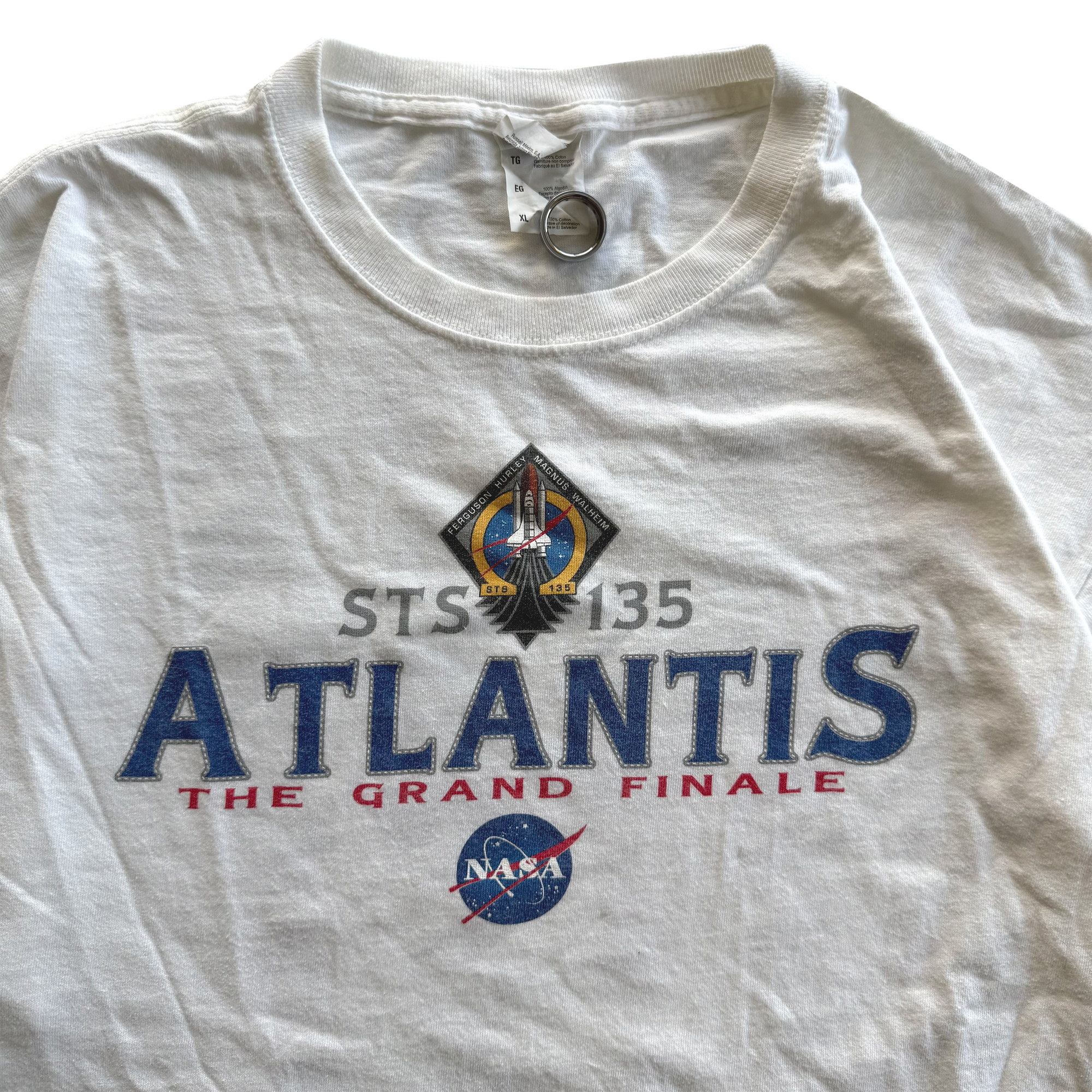 Vintage 2011 NASA Atlantis STS-135 Tee