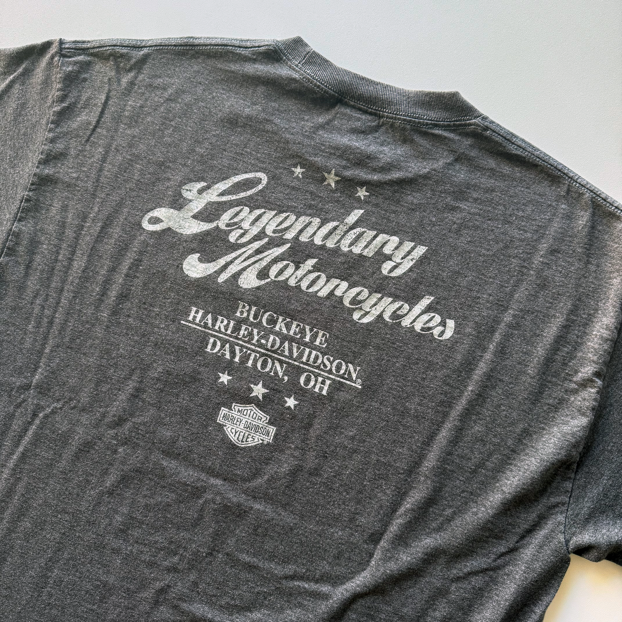 Vintage Harley Davidson 2015 Angel Wings Tee