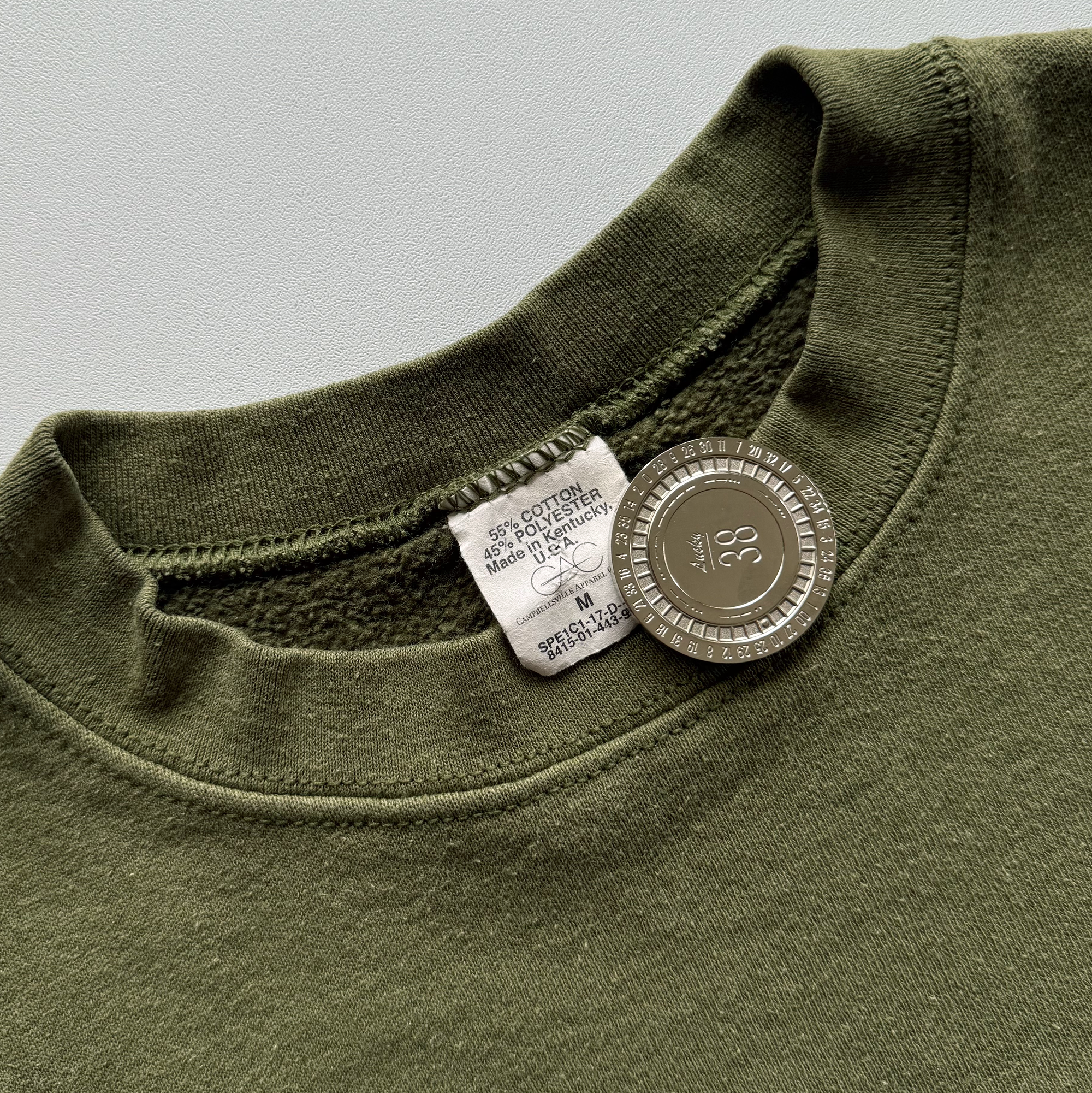 Vintage 1990s Campbellsville Apparel USMC Sweatshirt