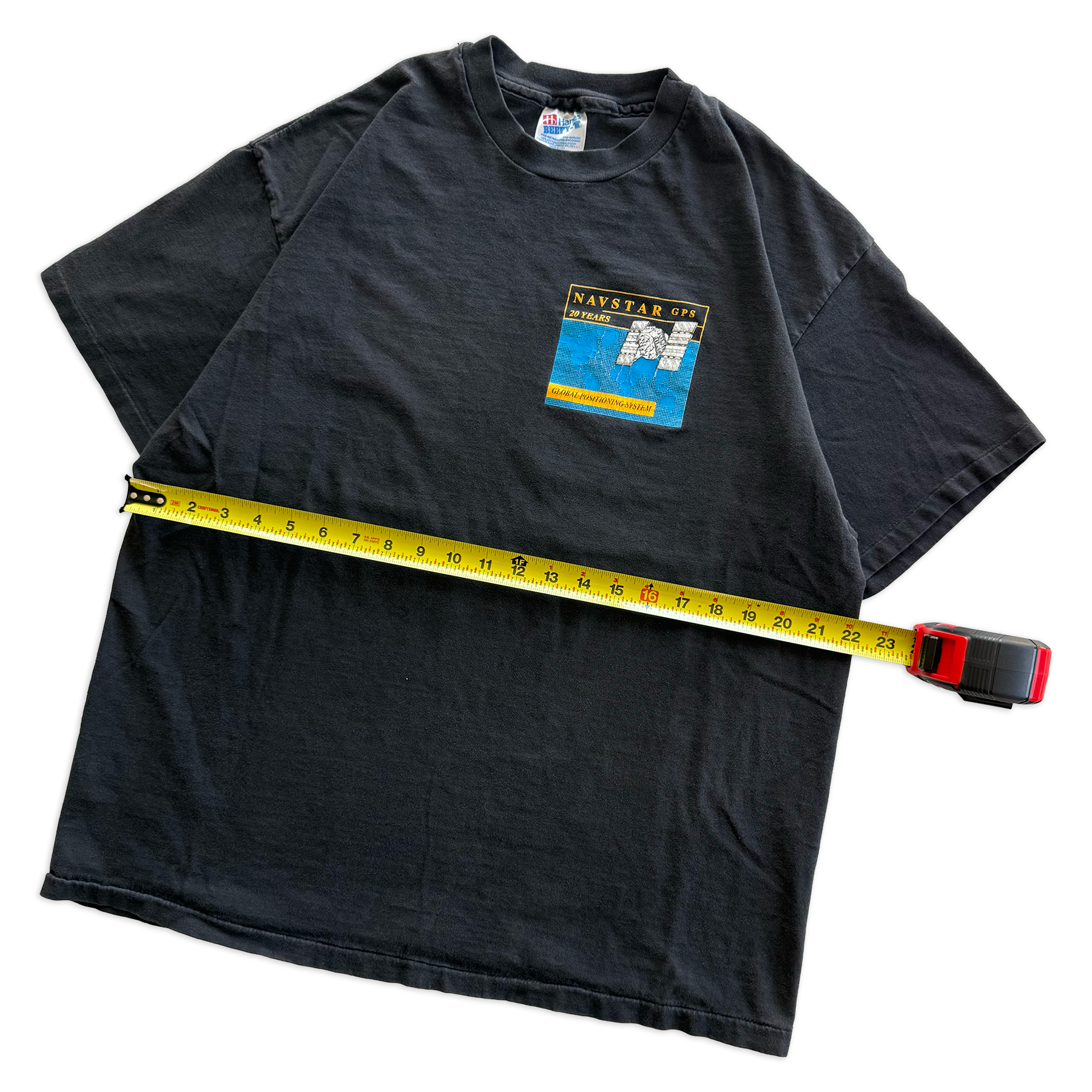 Vintage 1993 Navstar GPS Space Force Satellite Tee