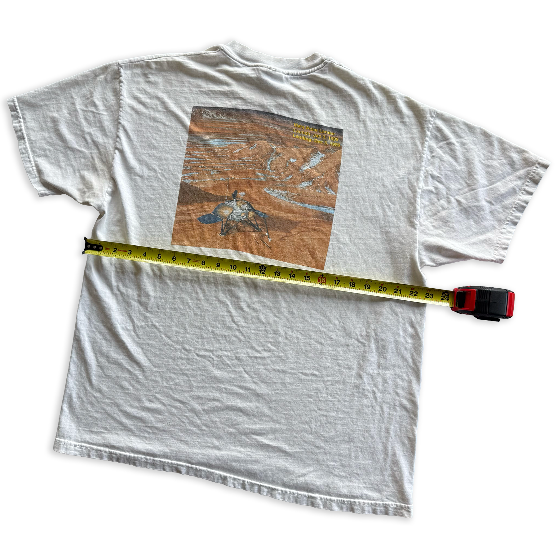 Vintage 1999 NASA Mars Volatiles and Climate Surveyor MVACS Tee