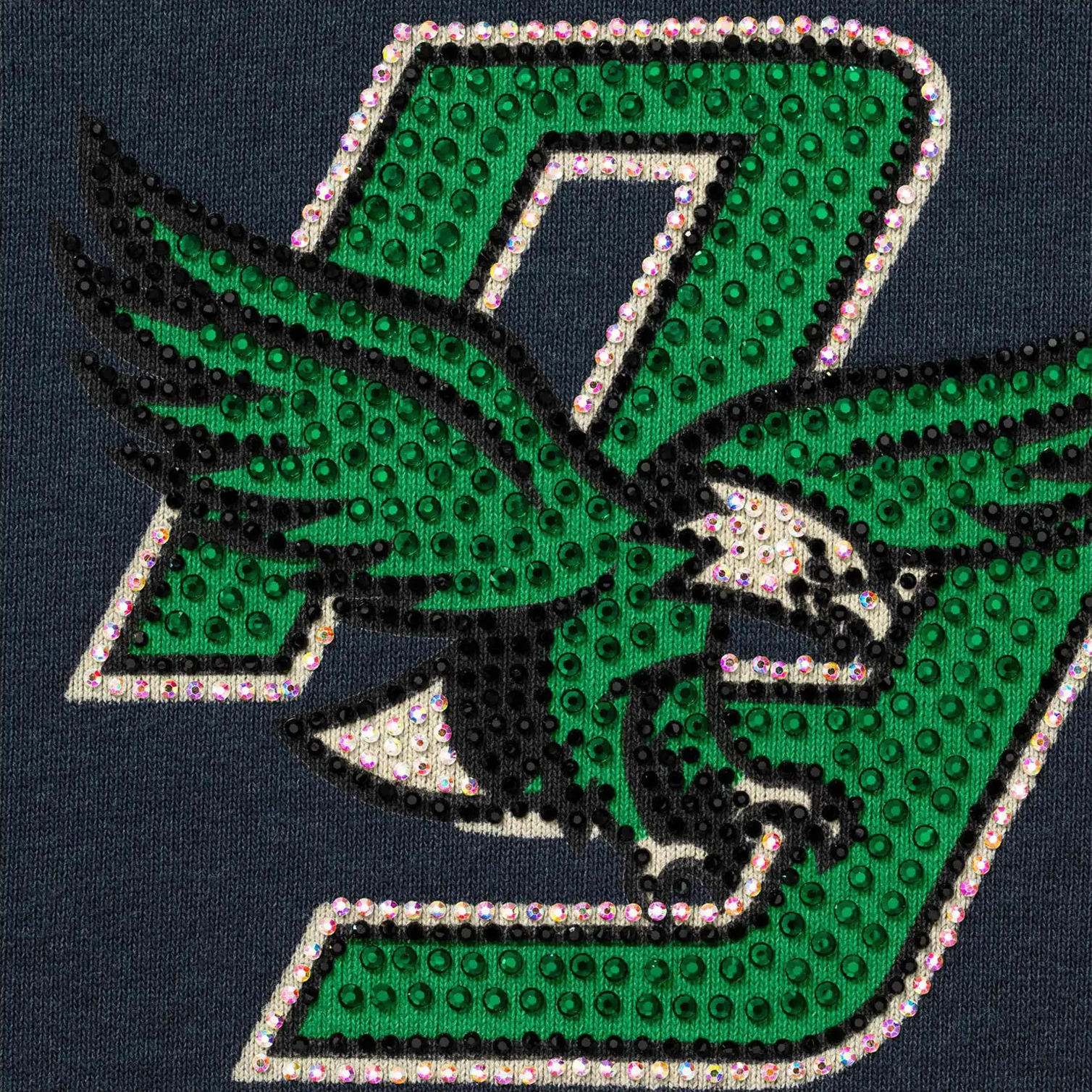 Supreme FW26 Rhinestone Eagles Hooded Sweatshirt