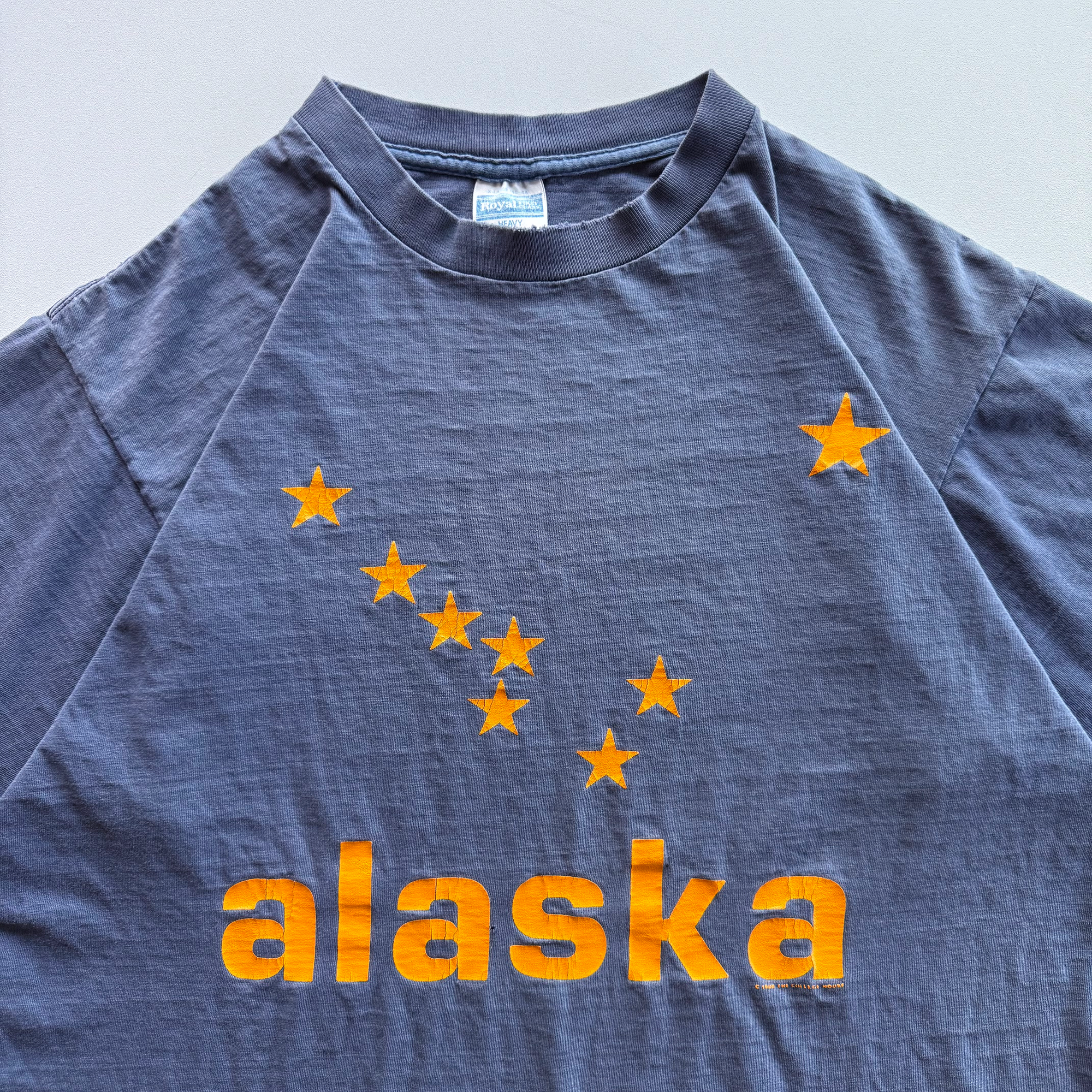 Vintage 1988 Alaska State Flag Star Tee
