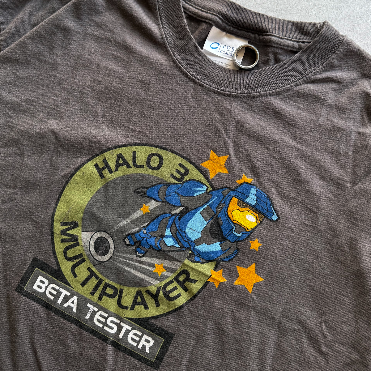Vintage 2007 Halo 3 Beta Tester Tee