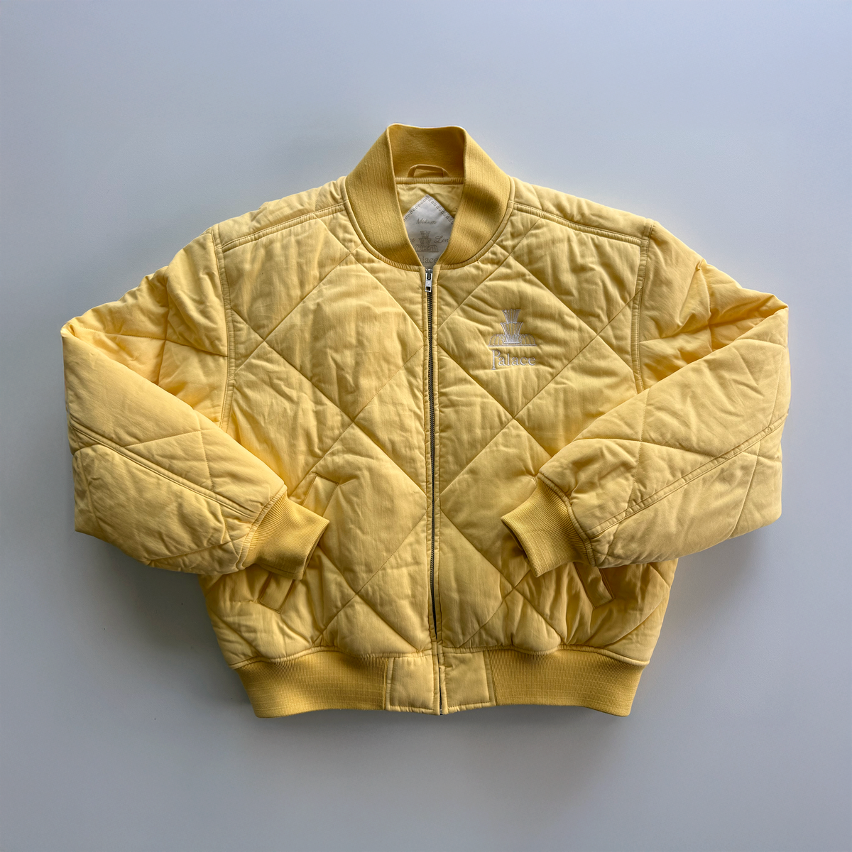 Palace SS21 London Fountain Diamond Quilted Bomber Jacket