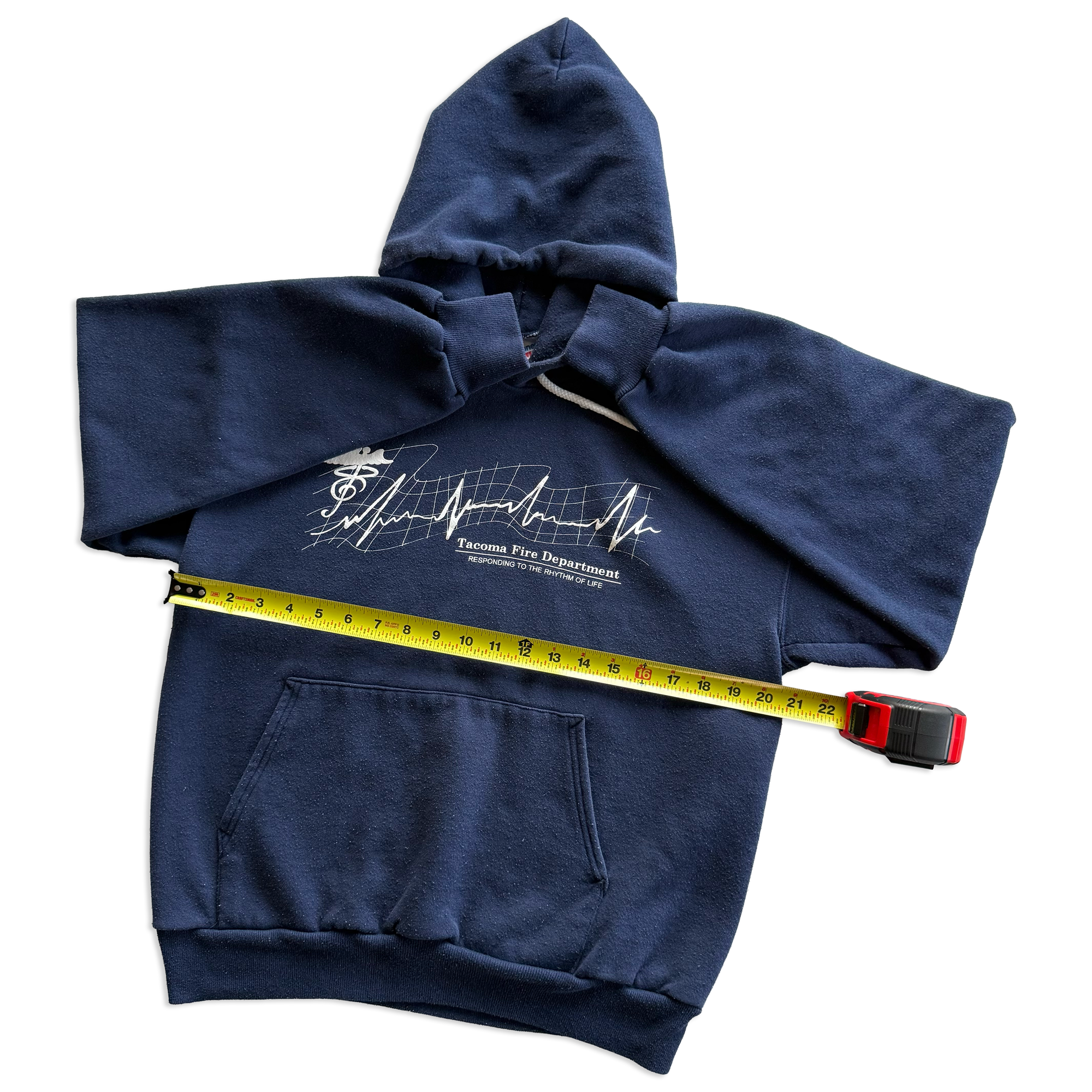 Vintage 1990s Tacoma Fire Department Hanes Hoodie