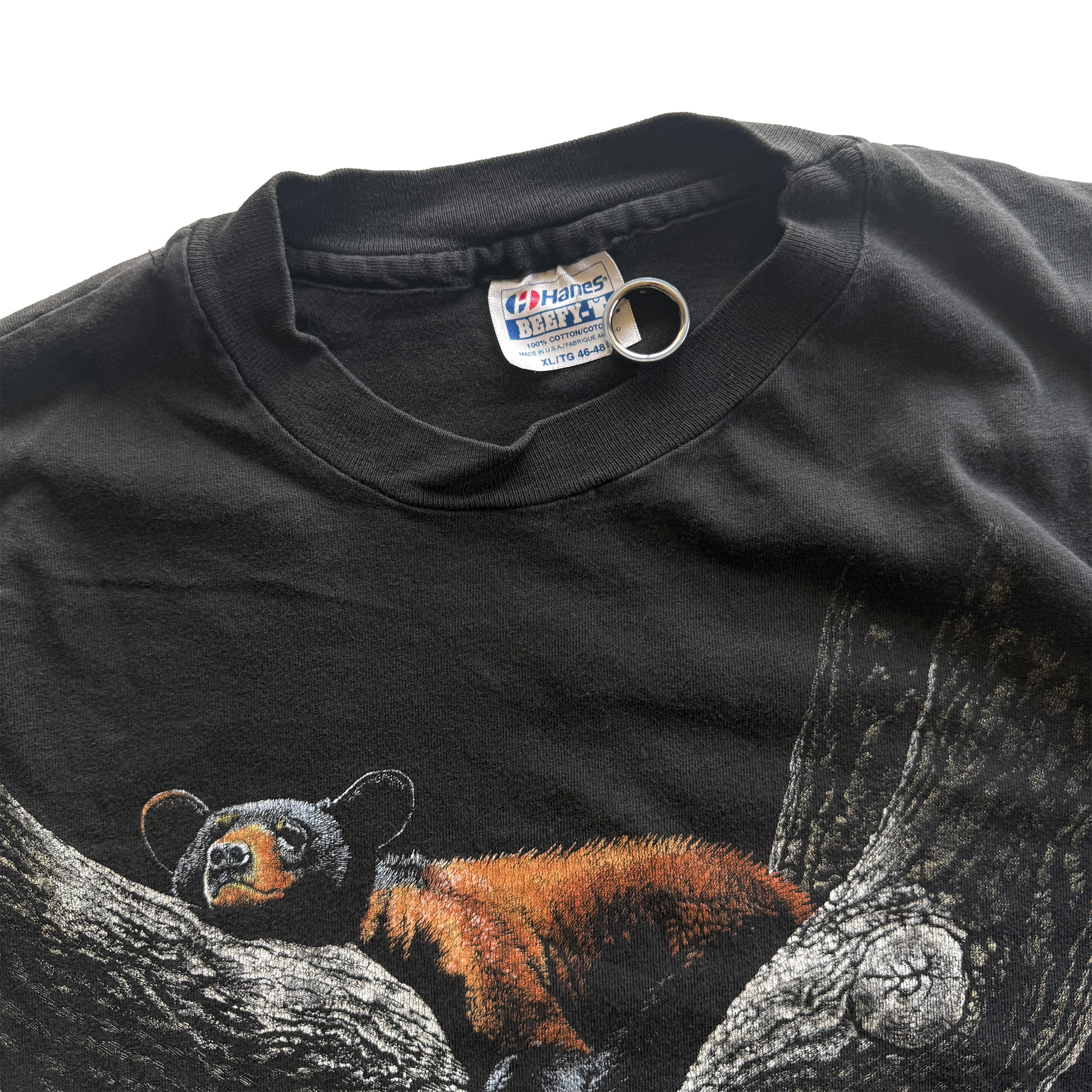 Vintage 1990 Black Bear Jackson Hole Wyoming Tee