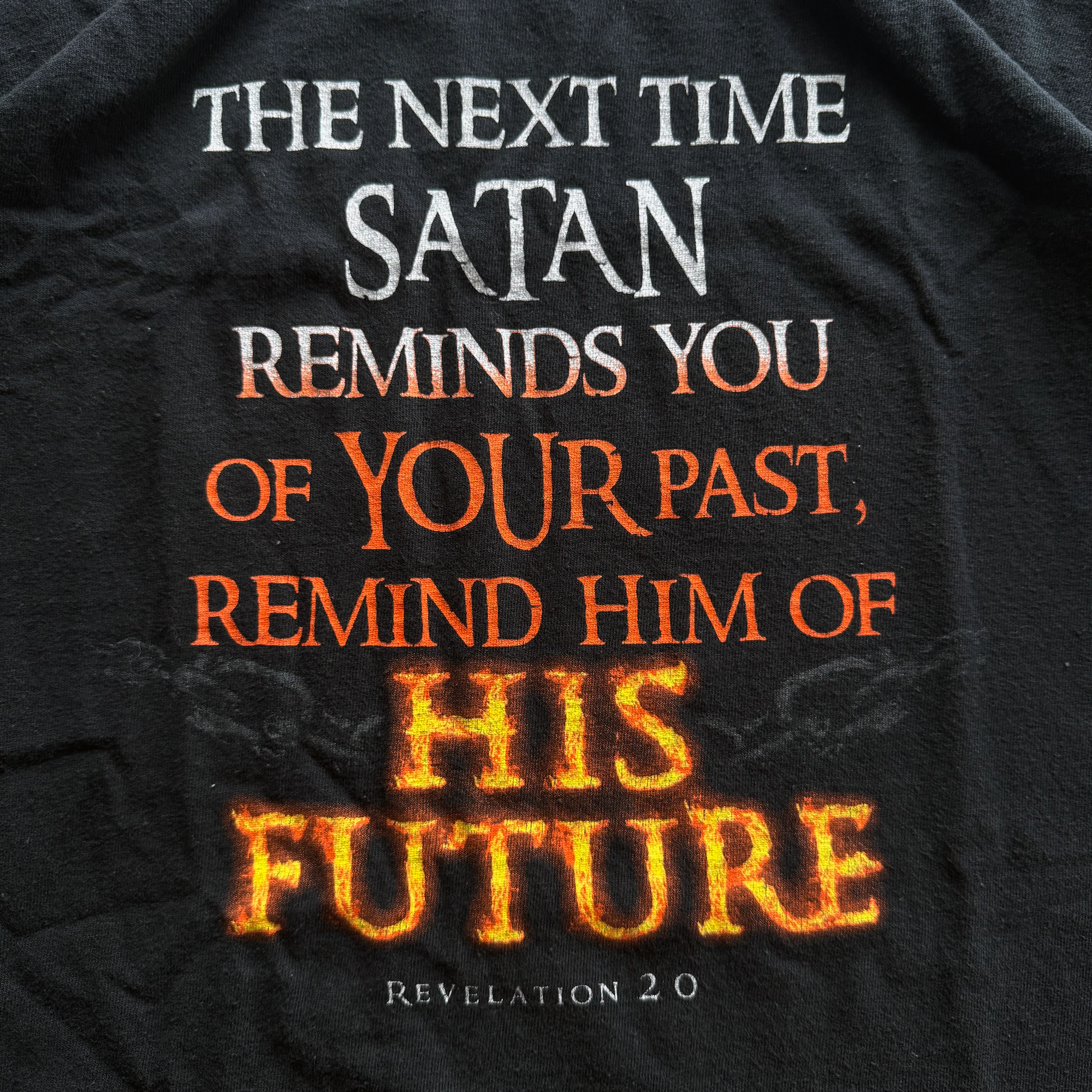Vintage Y2K Revelations Jesus Tee