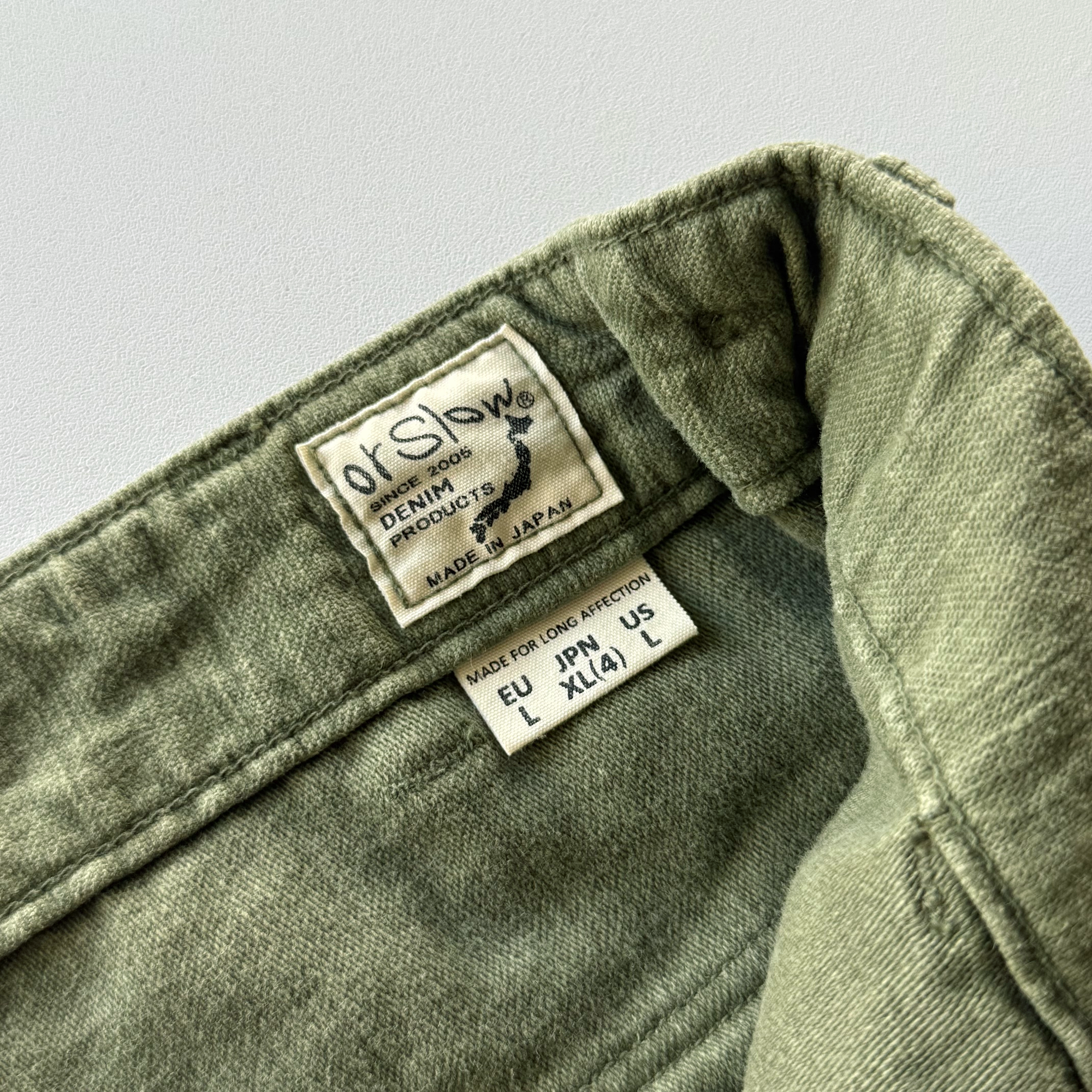 Orslow Real Used Wash Vintage Fit Fatigue Pants