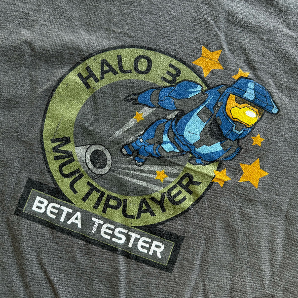Vintage 2007 Halo 3 Beta Tester Tee