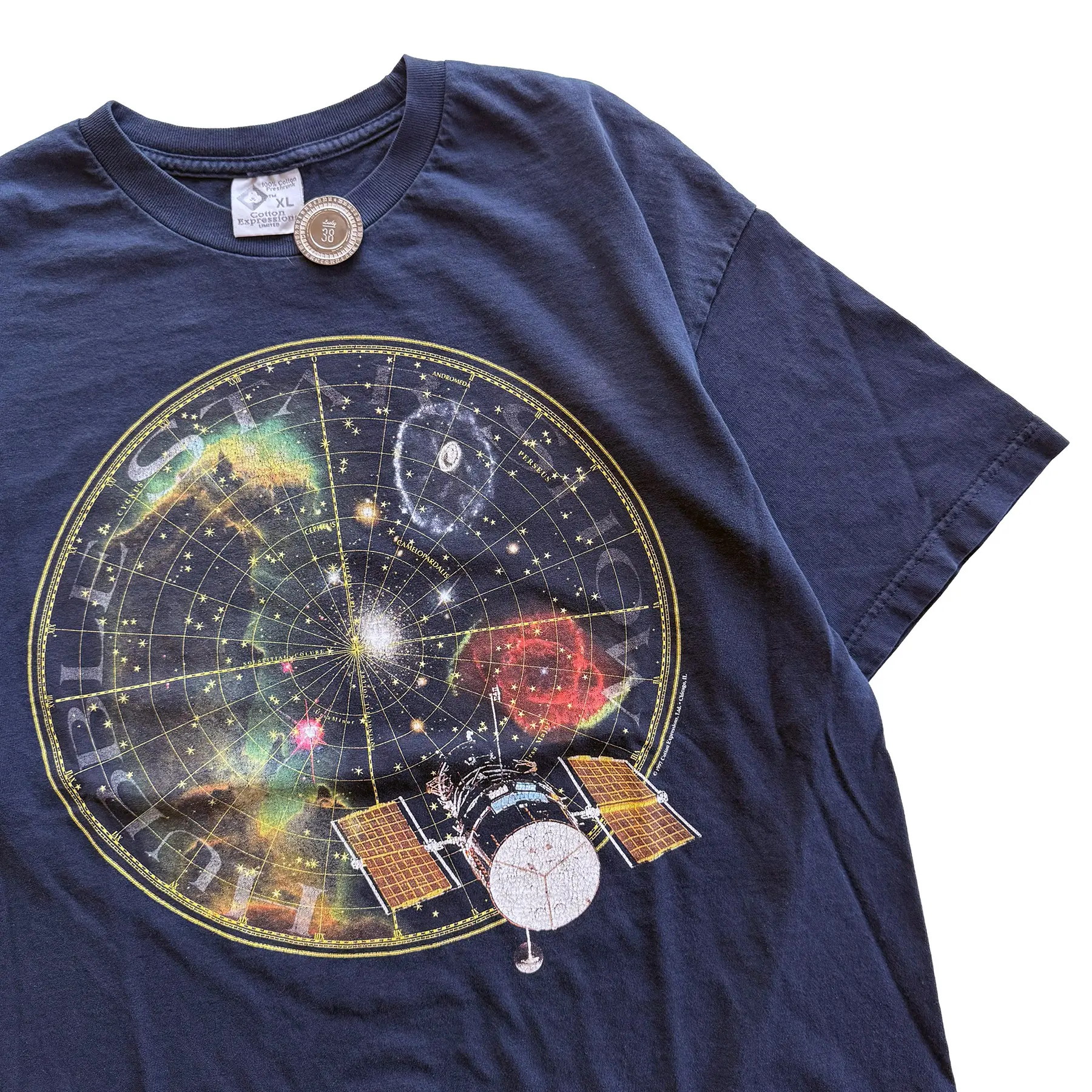 Vintage 1997 NASA Hubble Space Telescope Astronomy Tee