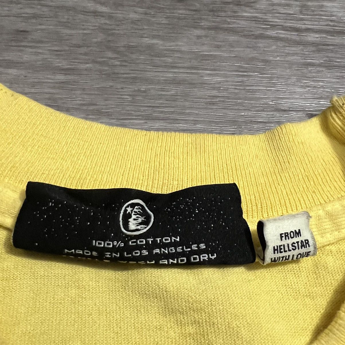 Hellstar Crack Print Logo Unreleased Tee