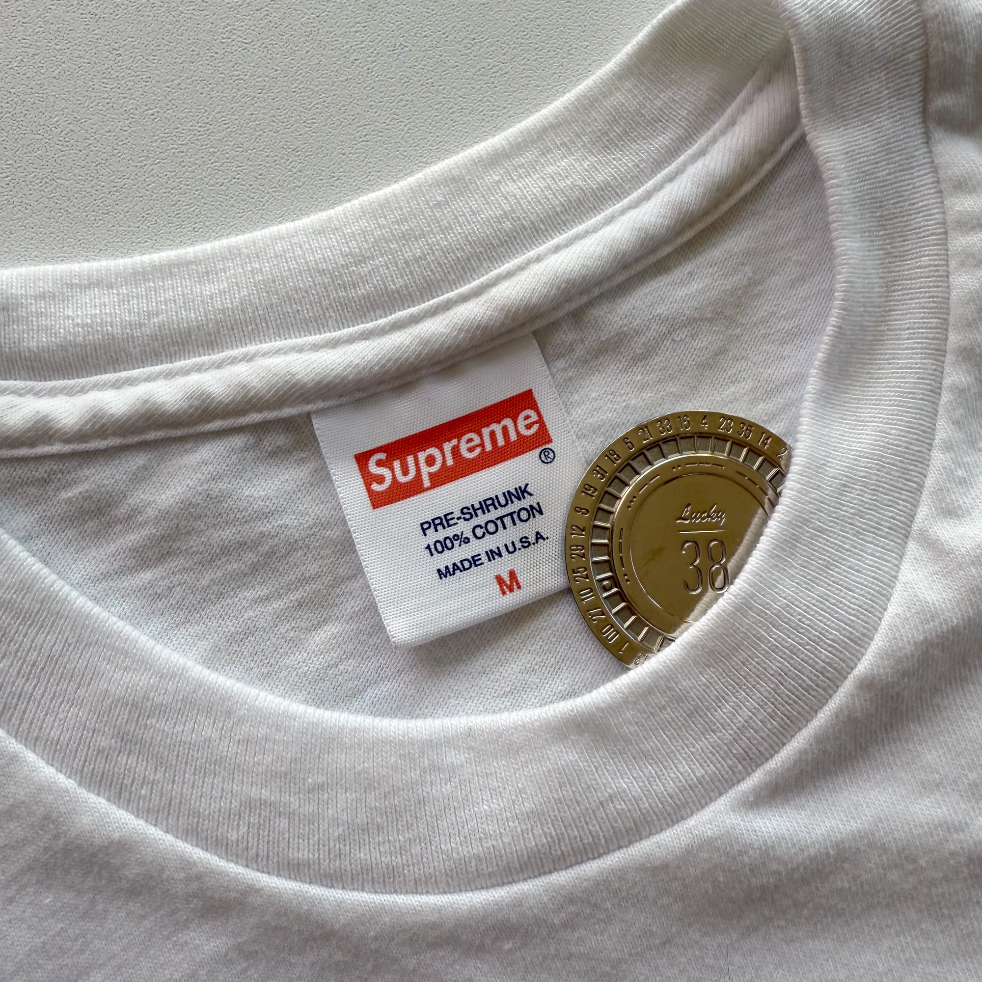Supreme 2016 Paris Box Logo Tee Shirt
