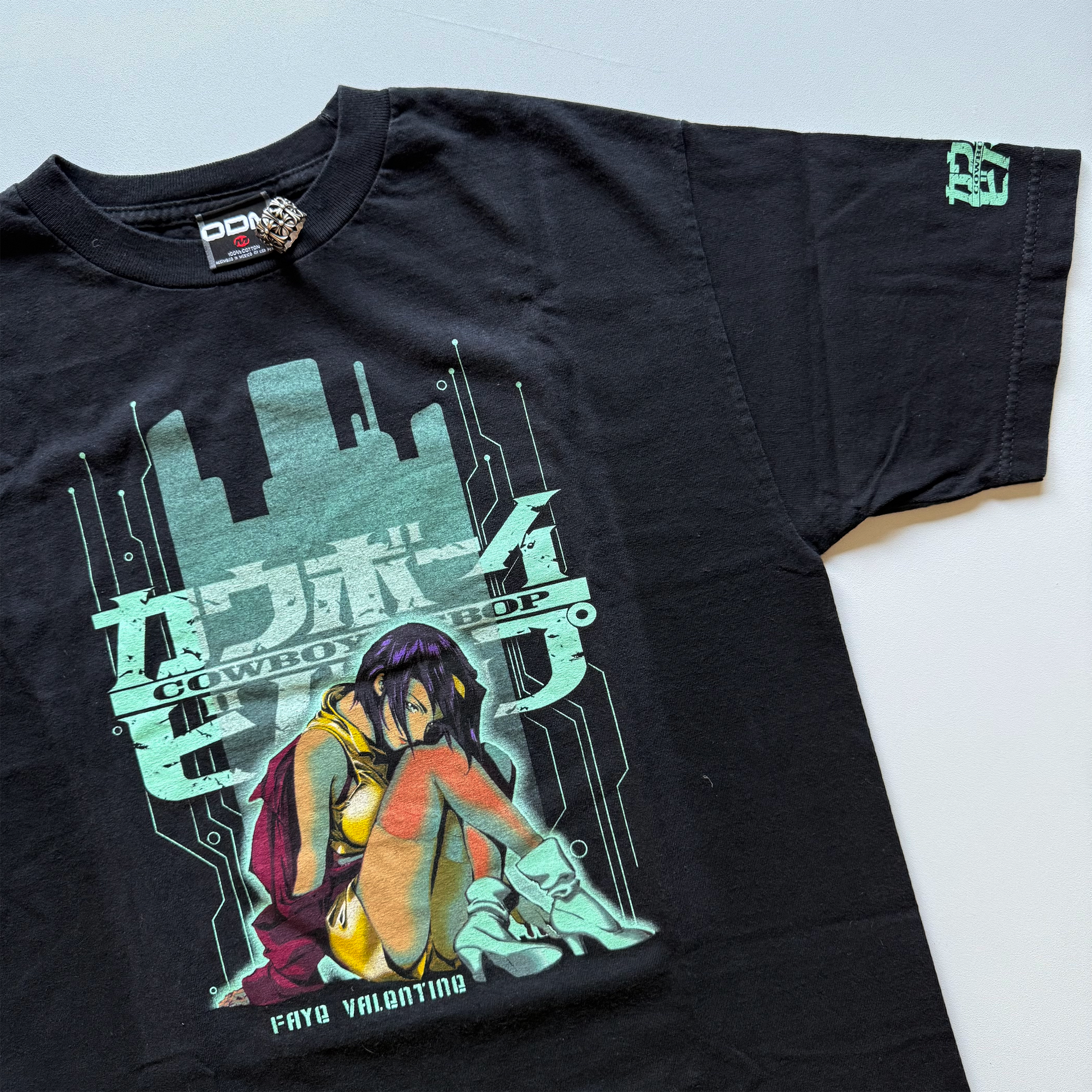 Vintage 2000 Cowboy Bebop Faye ODM Grail Tee (THRASHED)