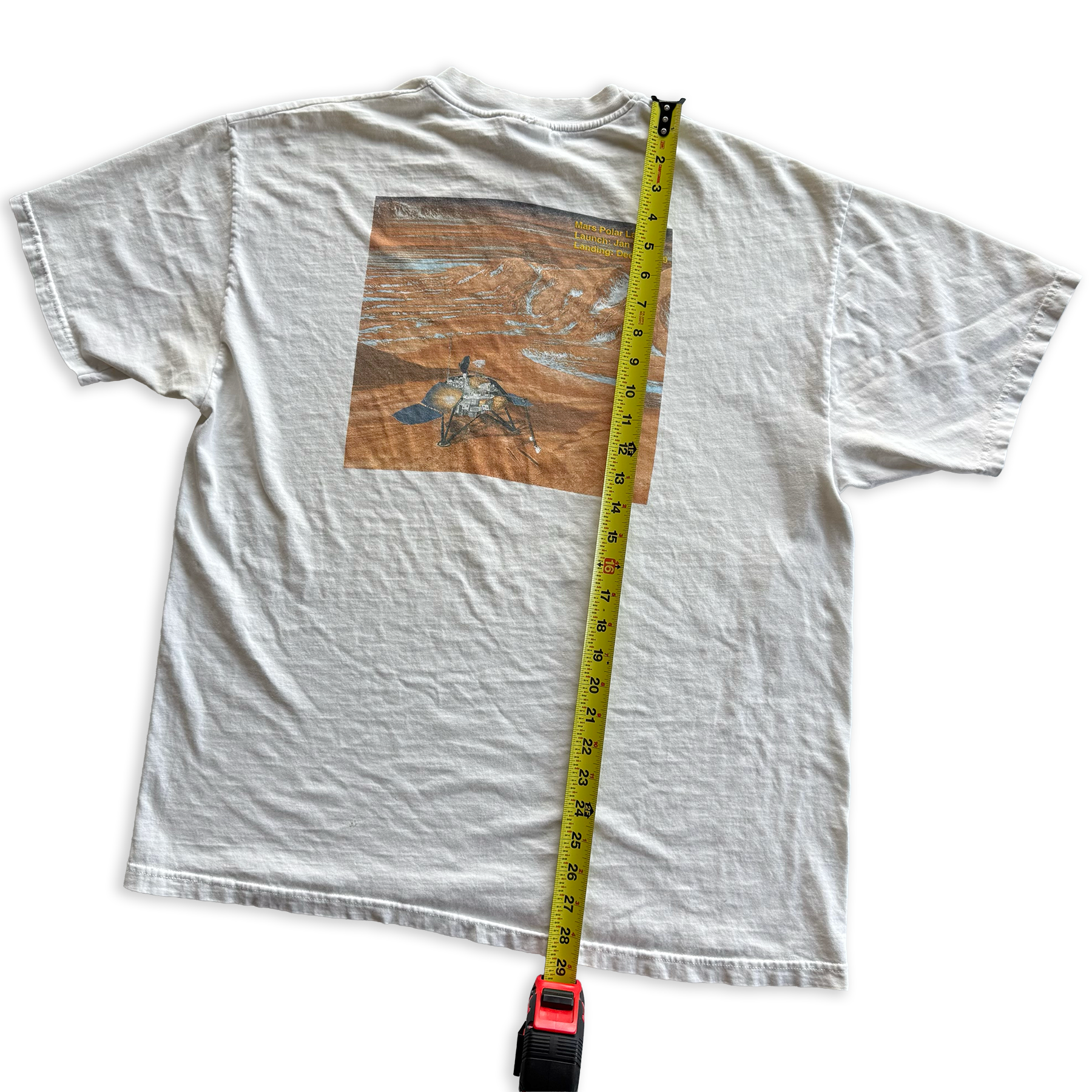 Vintage 1999 NASA Mars Volatiles and Climate Surveyor MVACS Tee