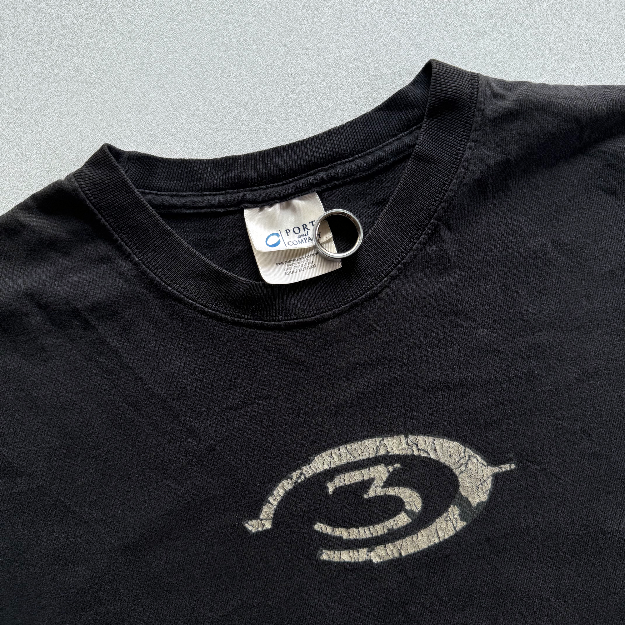 Vintage 2007 Halo 3 Flocked Logo Tee
