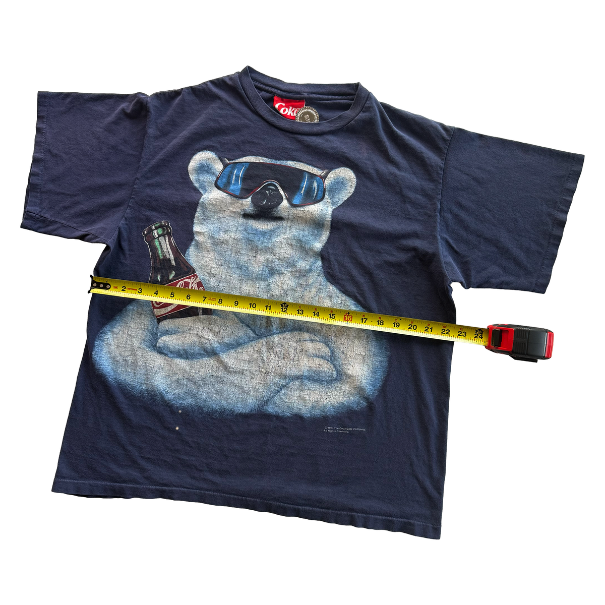 Vintage 1994 Coca Cola Coke Polar Bear Tee