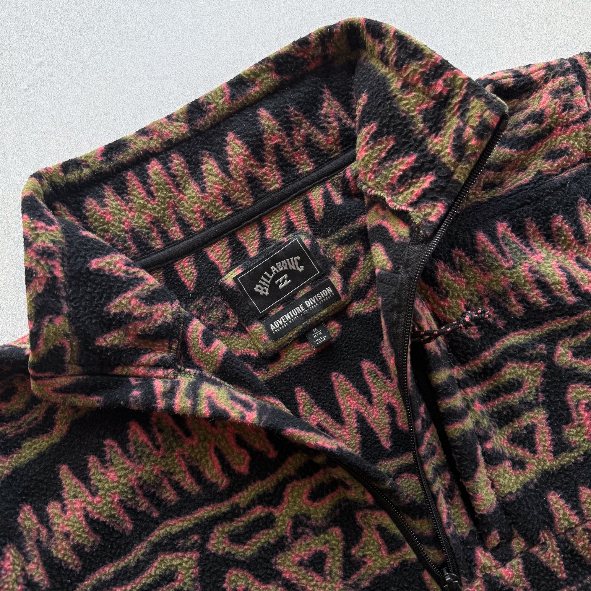 Vintage 2000s Billabong Boundary Quarter Zip Fleece Sweatshirt