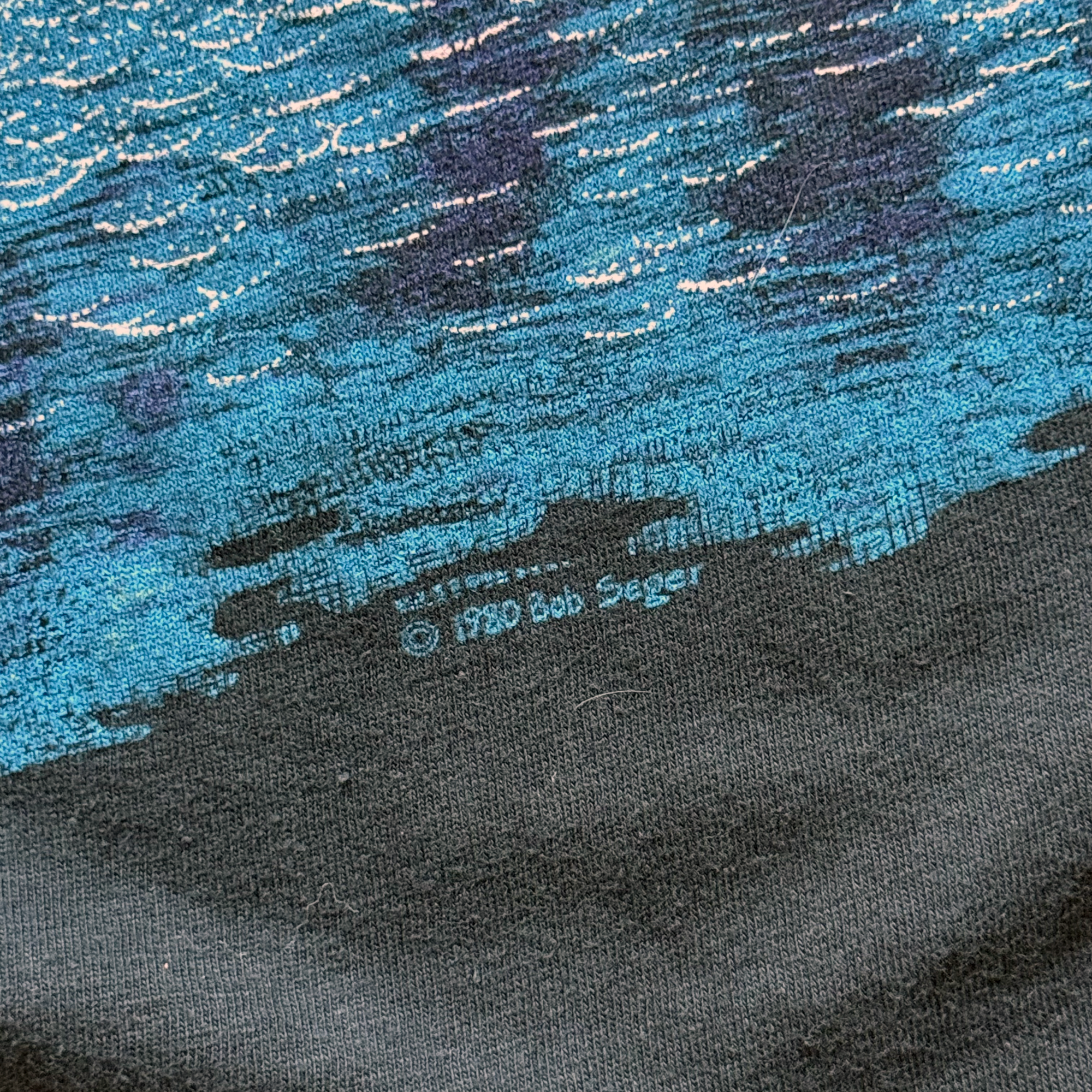Vintage 1980 Bob Seger & The Silver Bullet Band Tour Tee