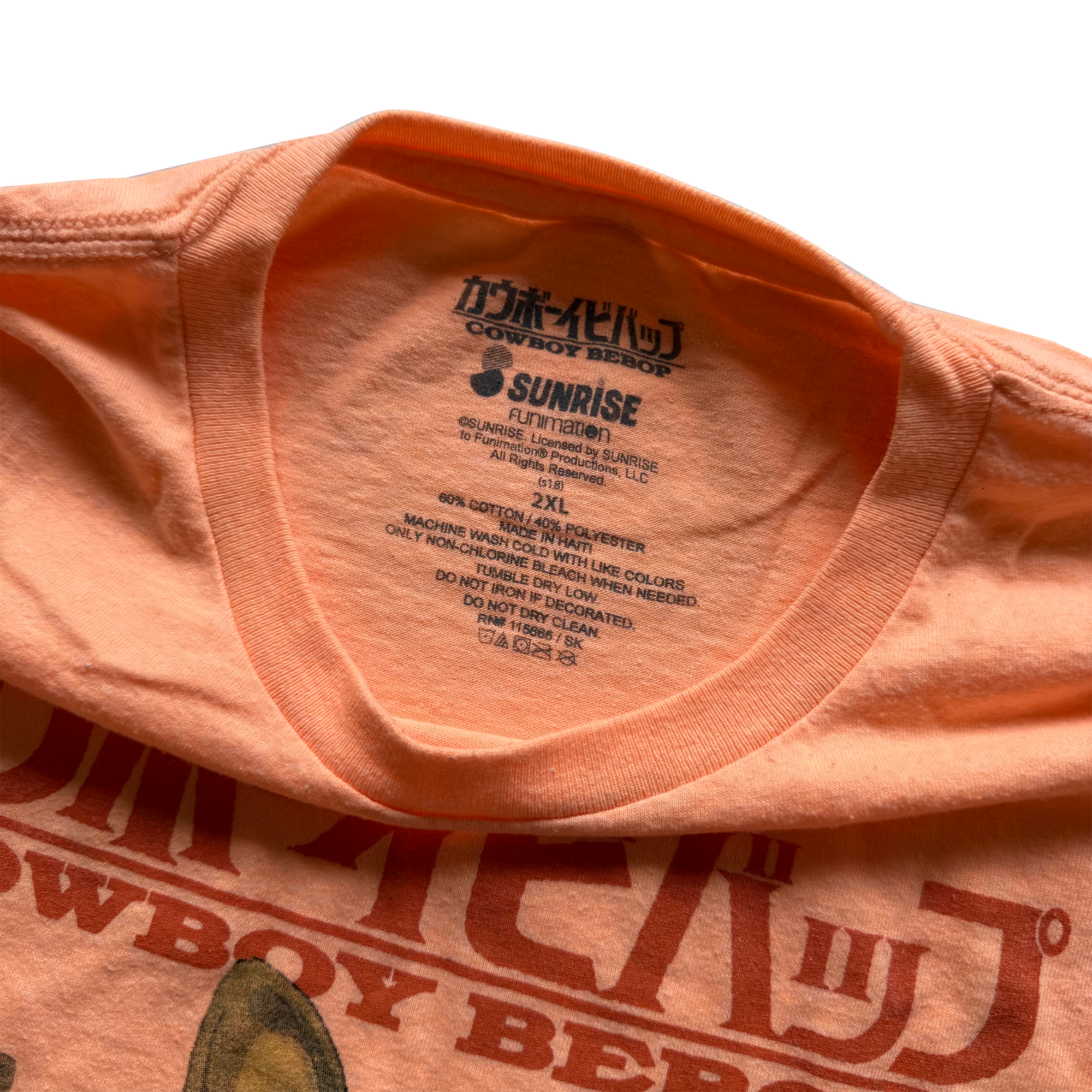 Vintage 2010s Cowboy Bebop Ein Corgi Sunrise Funimation Tee (XXL)