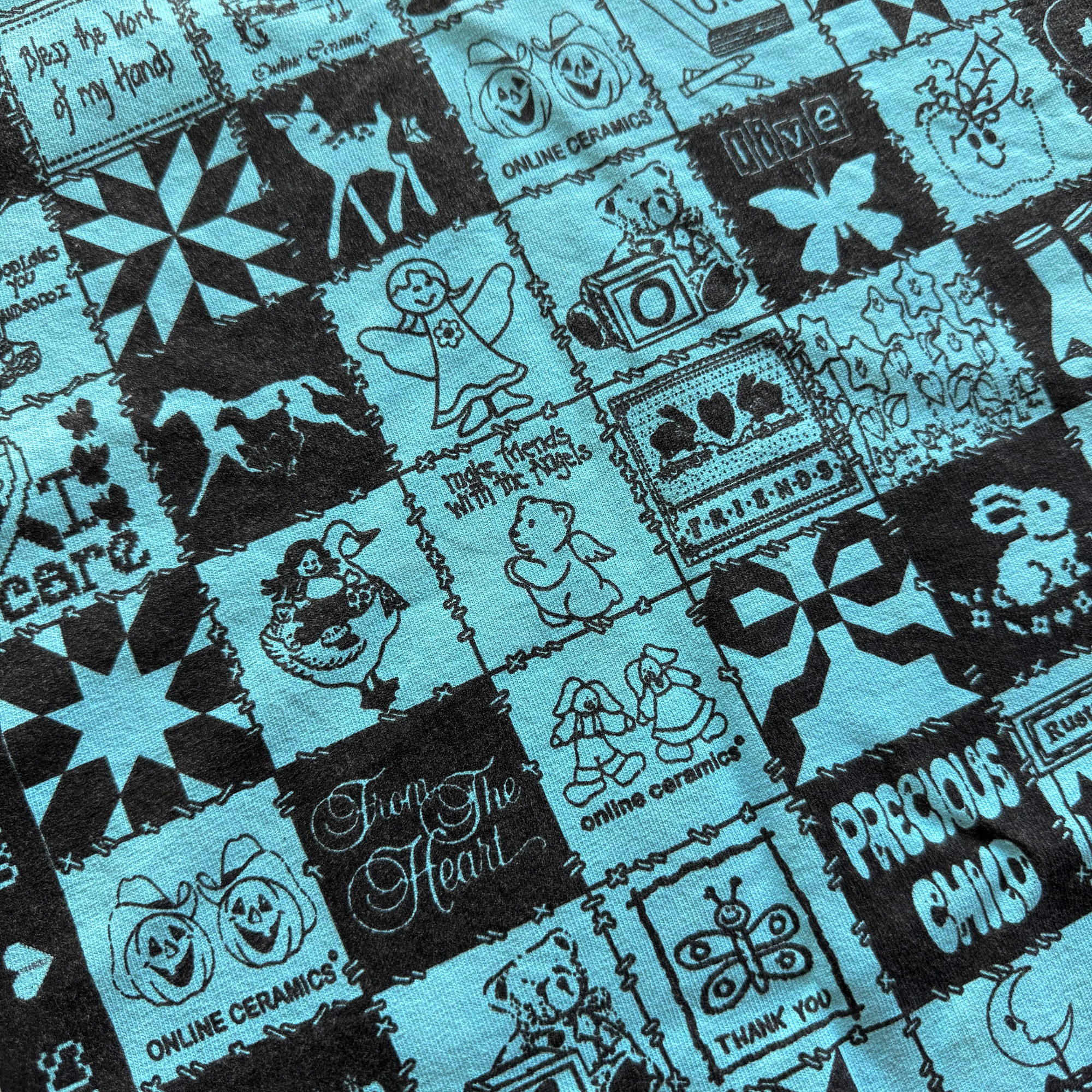 Online Ceramics 2023 Mountain Mist Quilt Tee