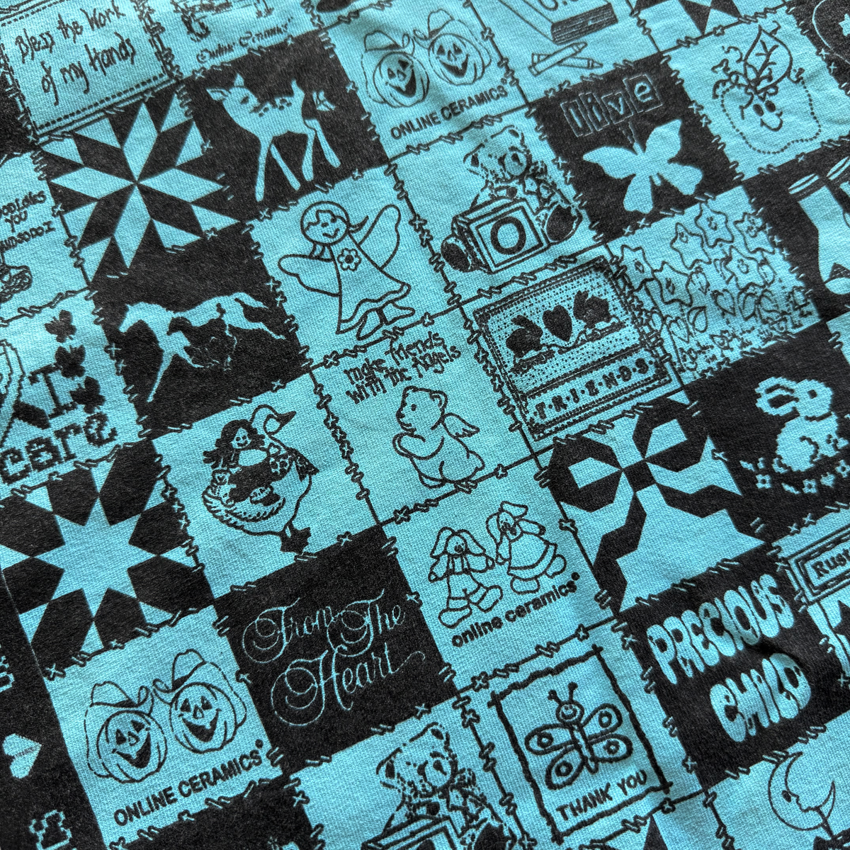 Online Ceramics 2023 Mountain Mist Quilt Tee