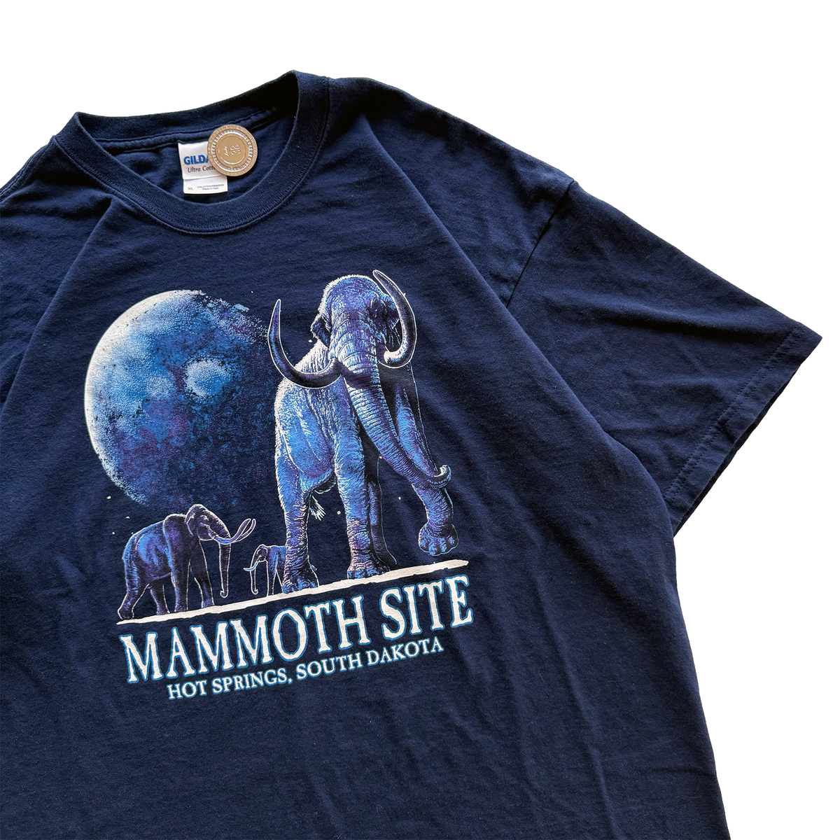 Vintage 2006 Y2K Mammoth Site Museum Souvenir Tee