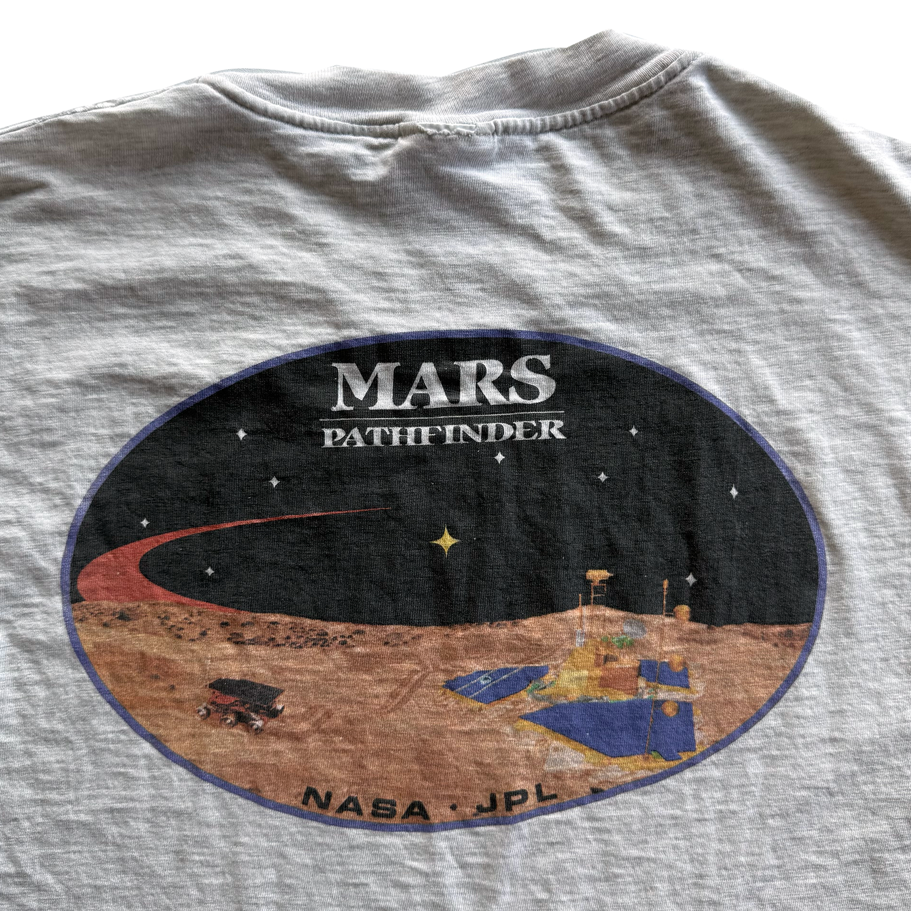 Vintage 1996 NASA Mars Pathfinder Project Sojourner Tee