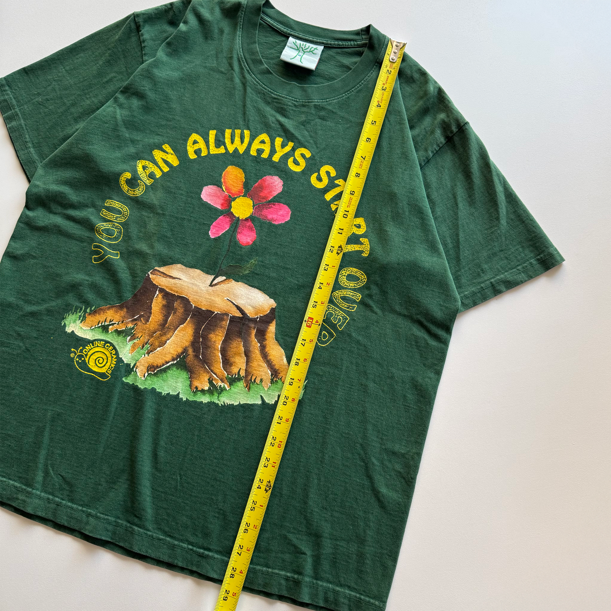 Online Ceramics 2021 "You Can Always Start Over" Tee