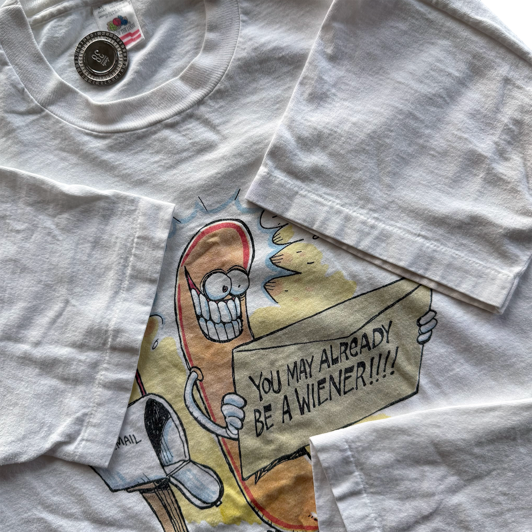 Vintage 1996 "You May Already Be A Weiner" Tee