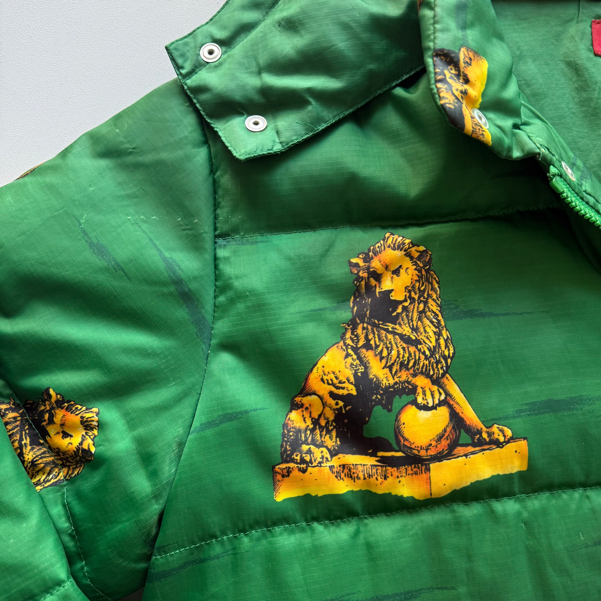 Supreme FW13 Lions Puffy Jacket