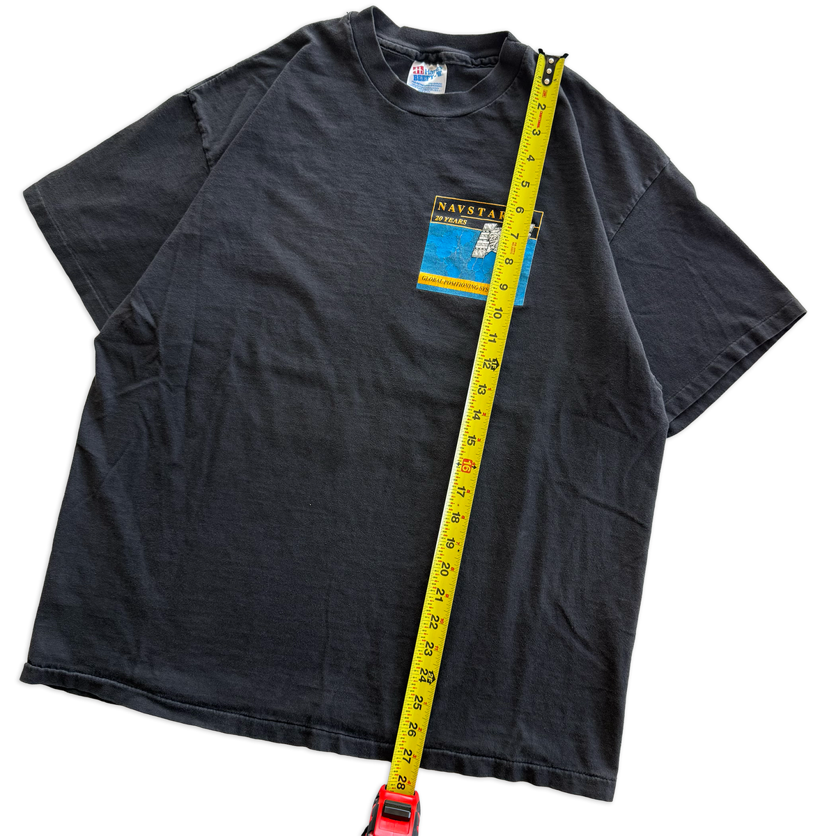 Vintage 1993 Navstar GPS Space Force Satellite Tee