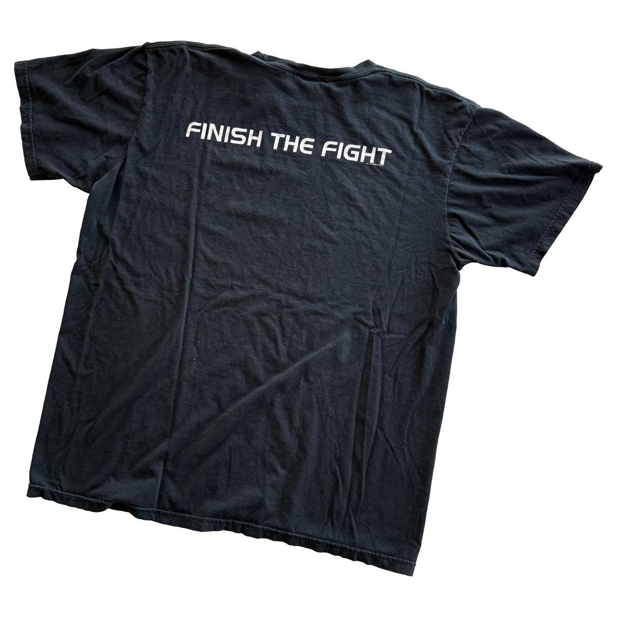 Vintage 2007 Halo 3 Logo Finish The Fight Promo Tee
