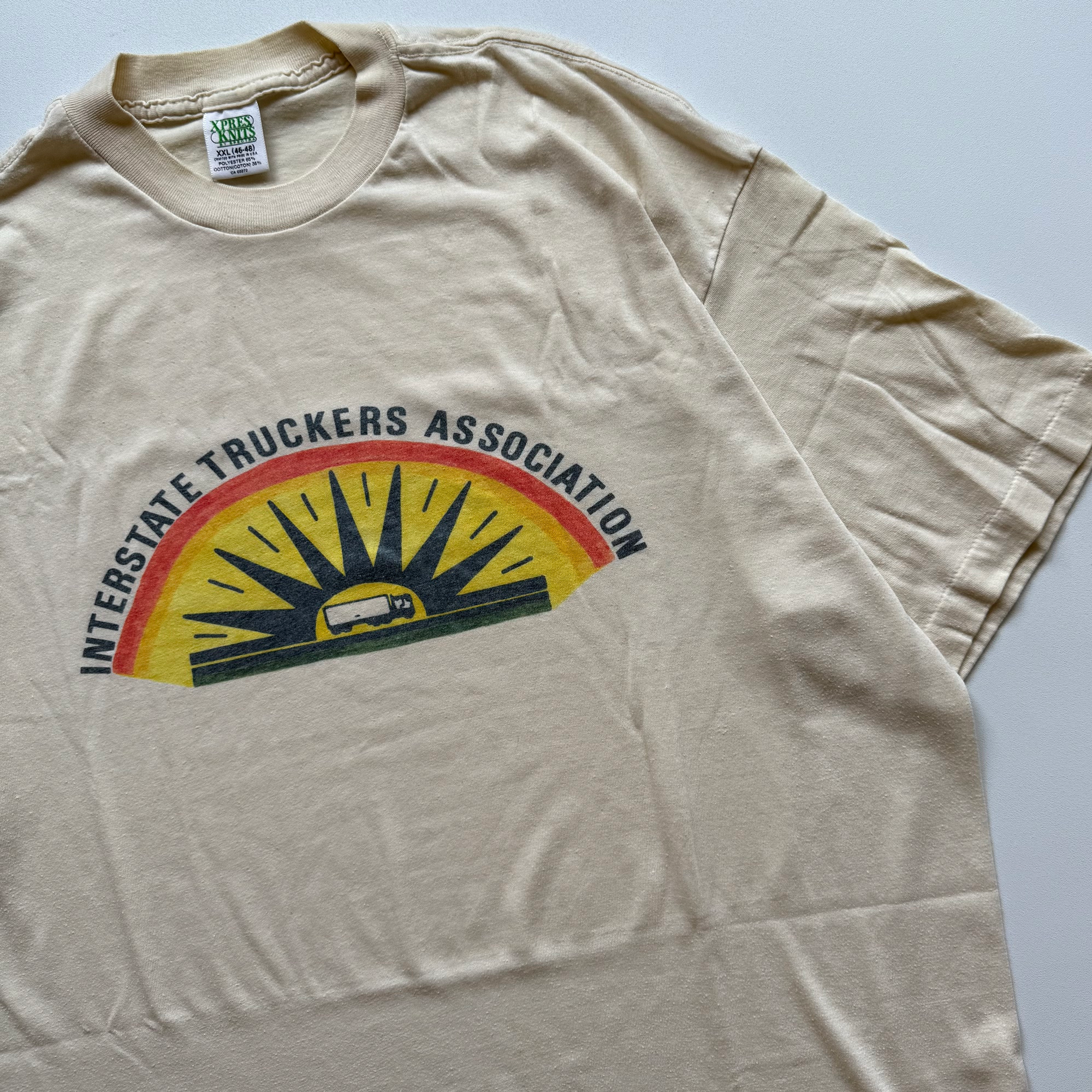 Vintage 1990s Interstate Truckers Association Tee