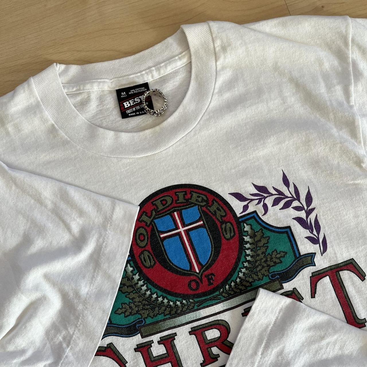 Vintage 1992 Soldiers of Christ Tee