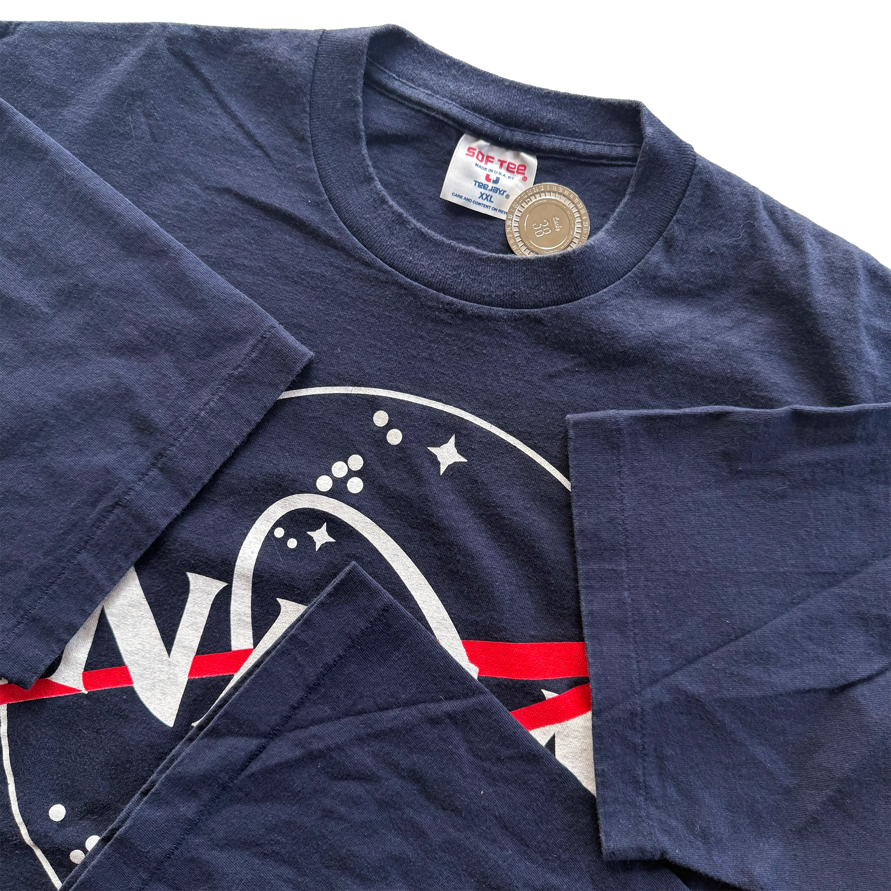 Vintage 1990s NASA Logo Tee (XXL)