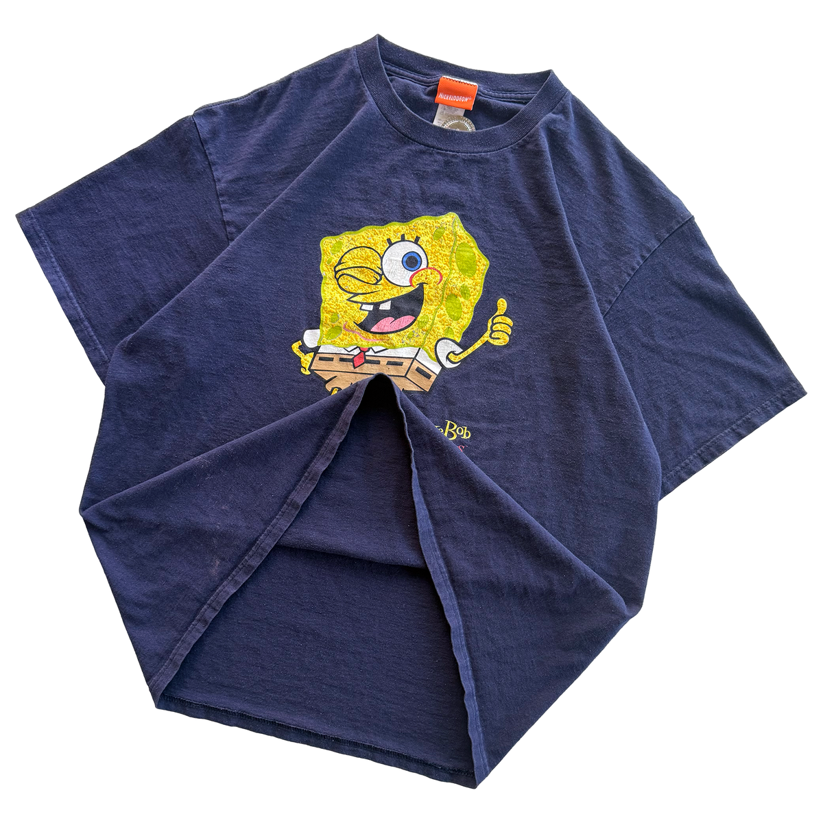 Vintage 2002 SpongeBob SquarePants Thumbs Up Tee