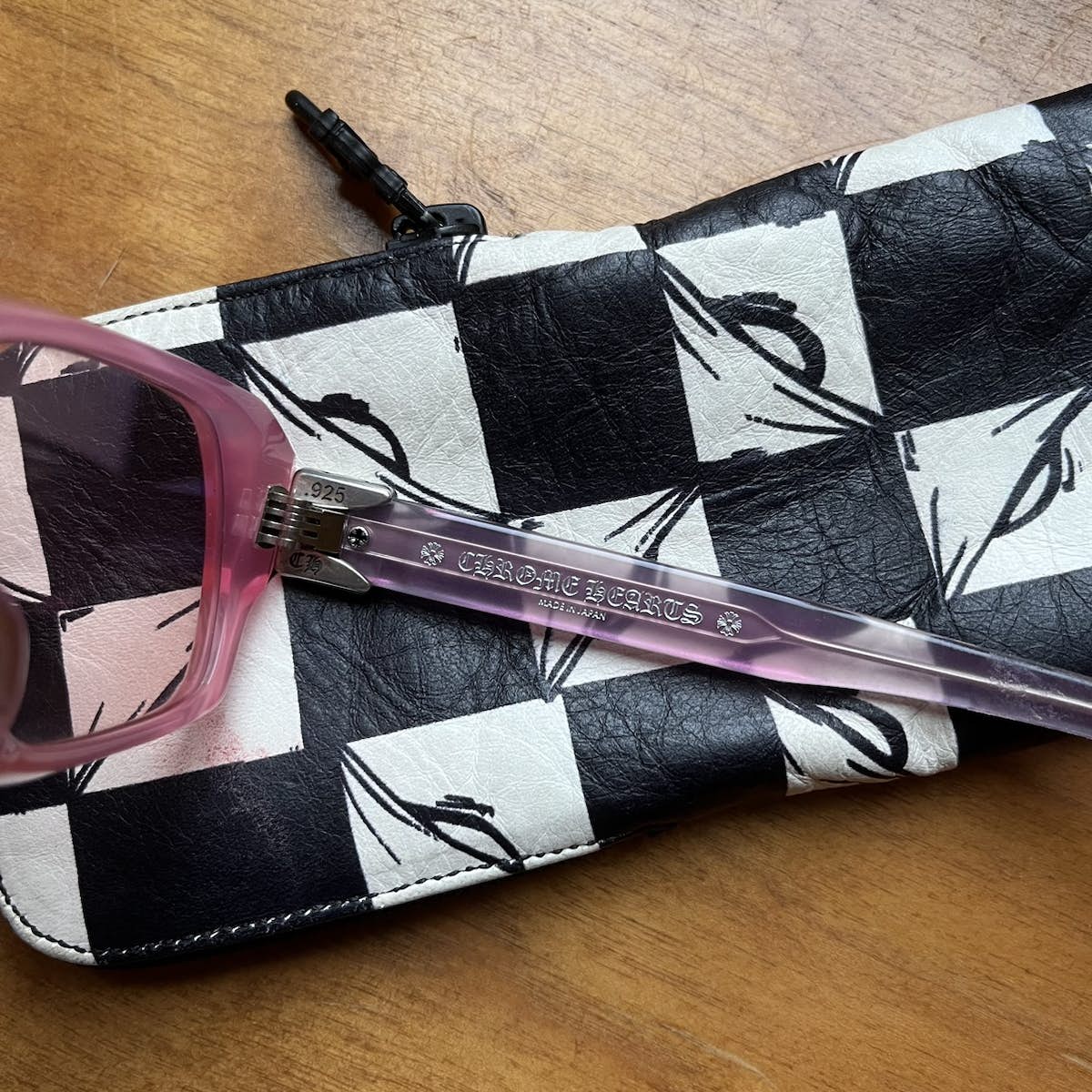 Chrome Hearts x Matty Boy "TV Party" Pink Sunglasses