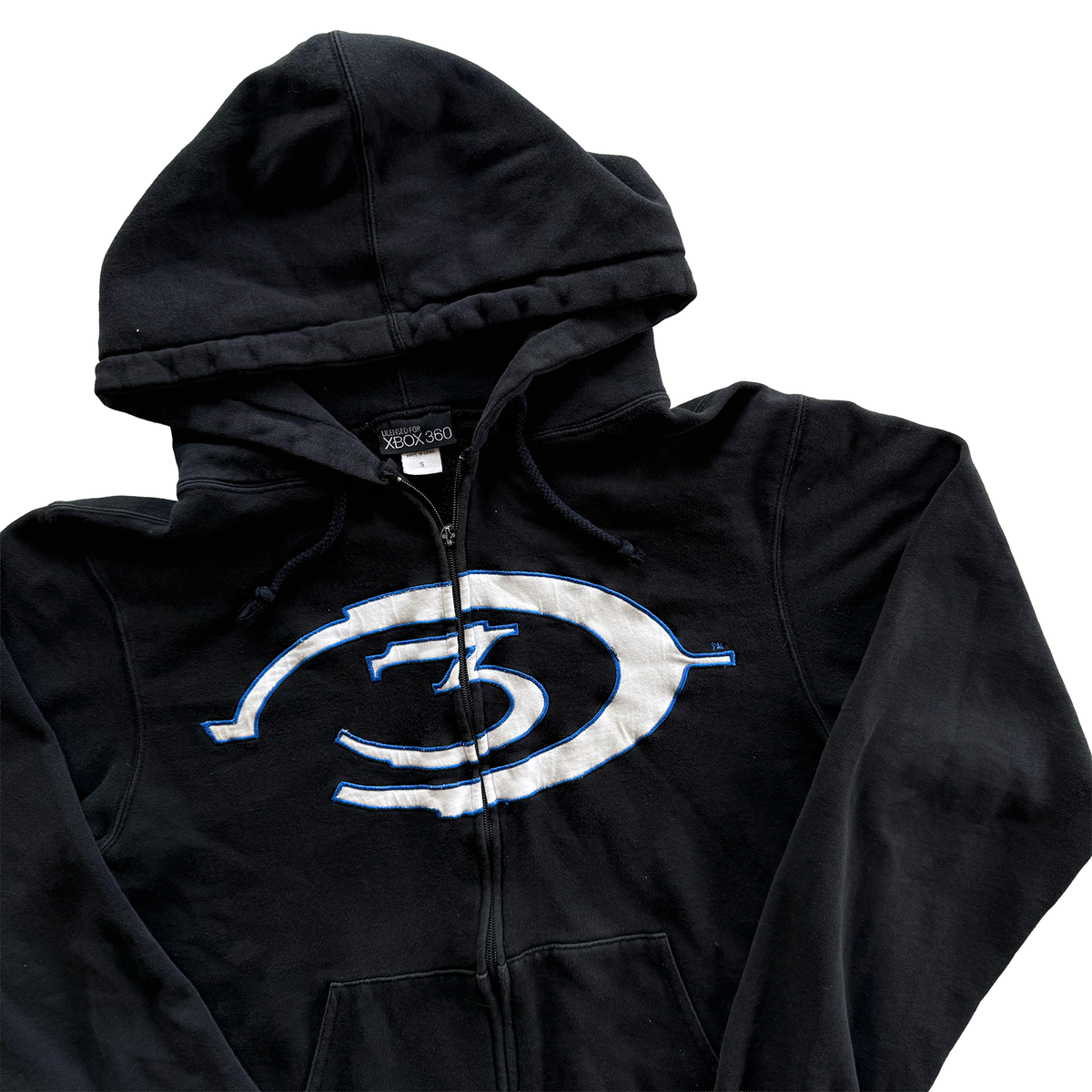 Vintage 2007 Halo 3 Embroidered Logo Hoodie