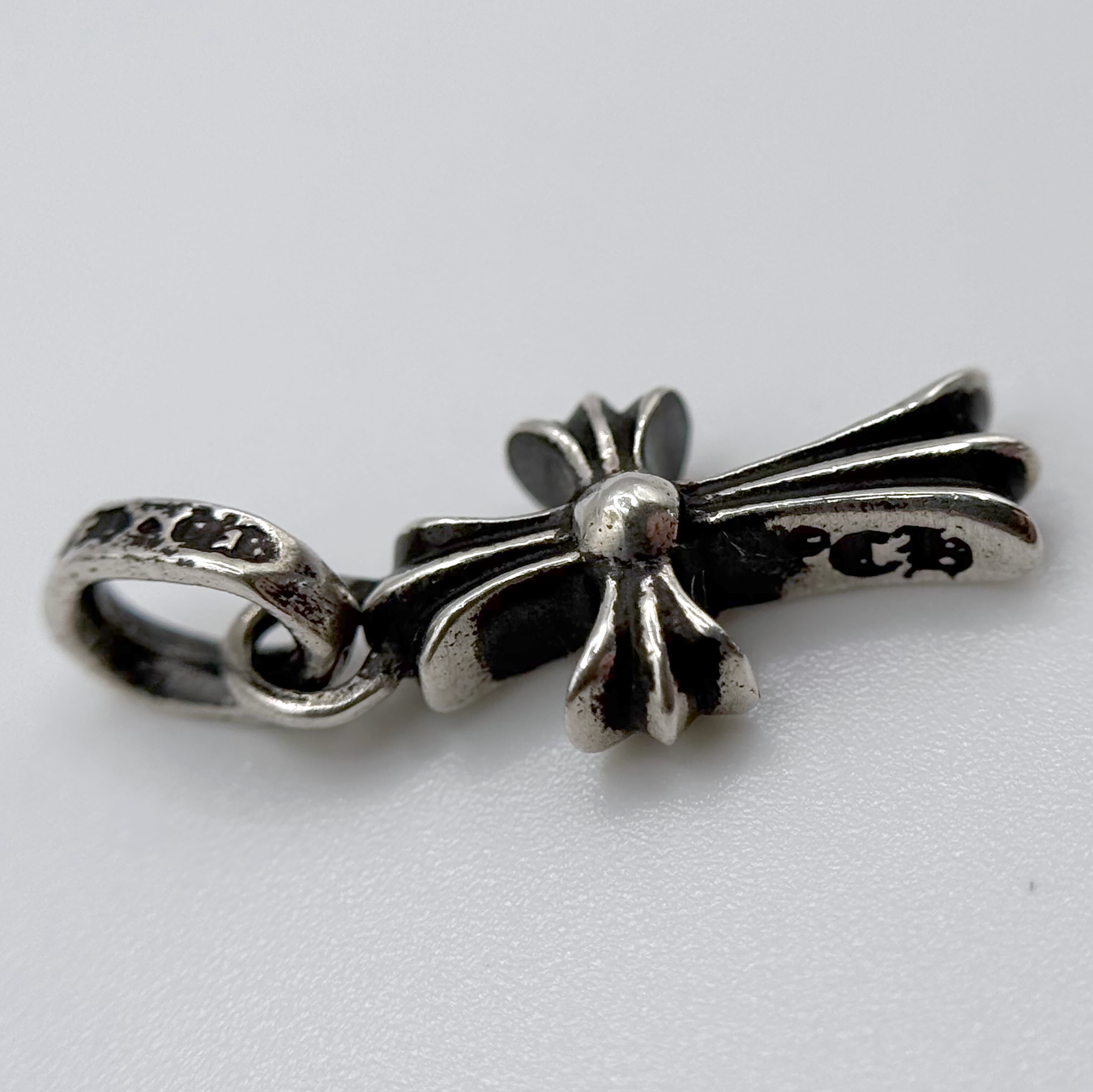 Chrome Hearts Diamond Baby Fat Cross Pendant