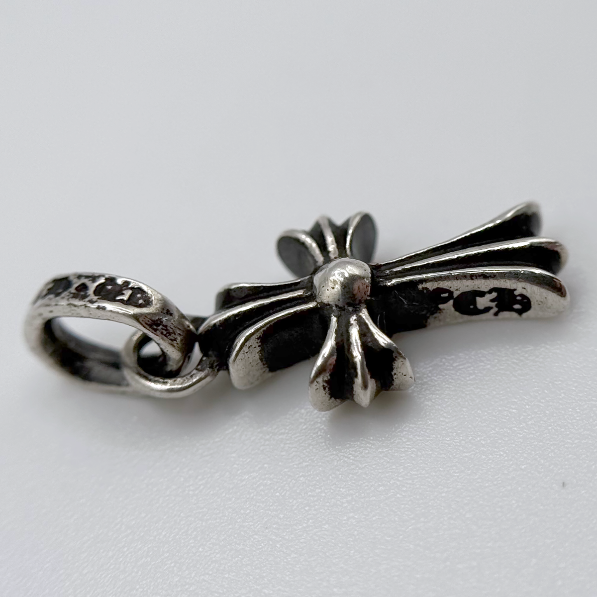 Chrome Hearts Diamond Baby Fat Cross Pendant