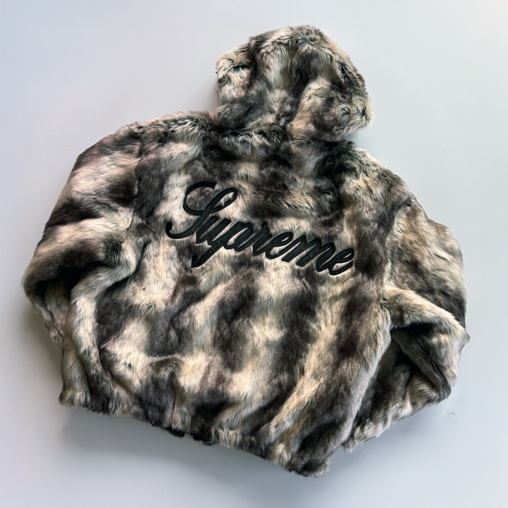 Supreme FW20 Faux Fur Reversible Hooded Jacket