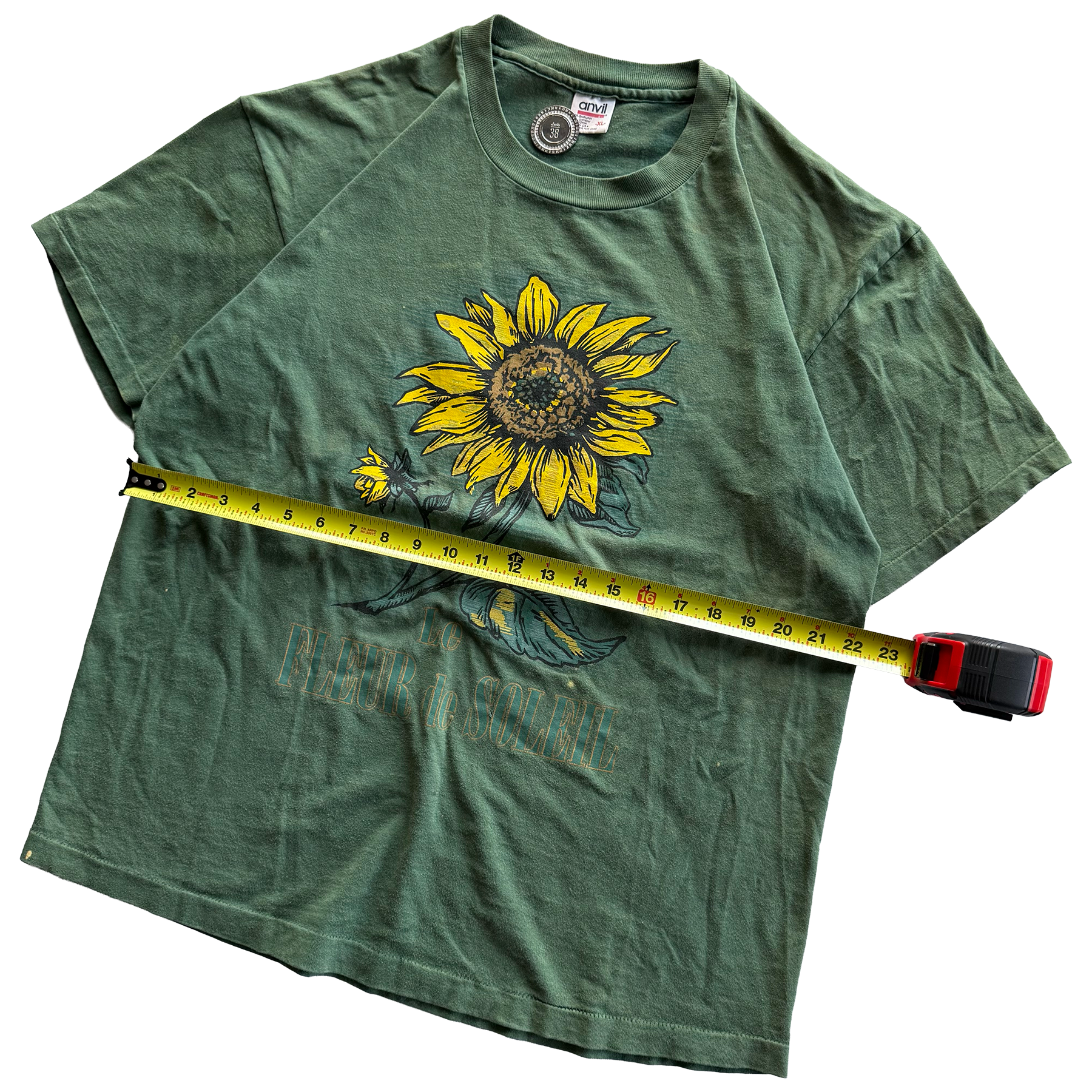Vintage 1993 Sunflower "Le Fleur De Soleil" Tee