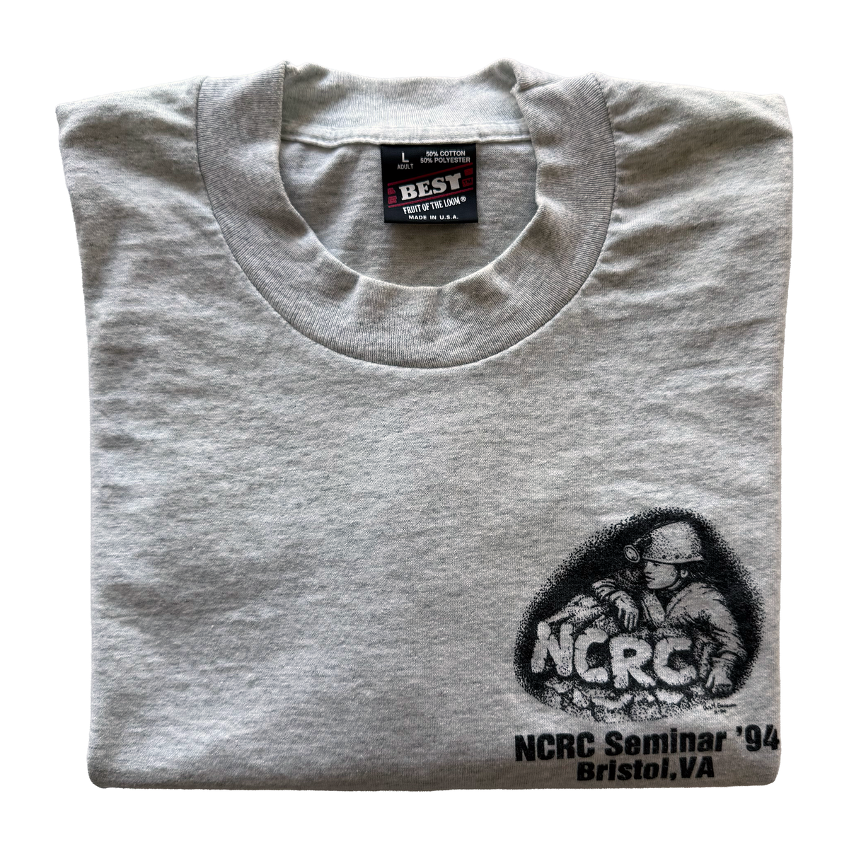 Vintage 1994 National Cave Rescue Commission (NCRC) Tee