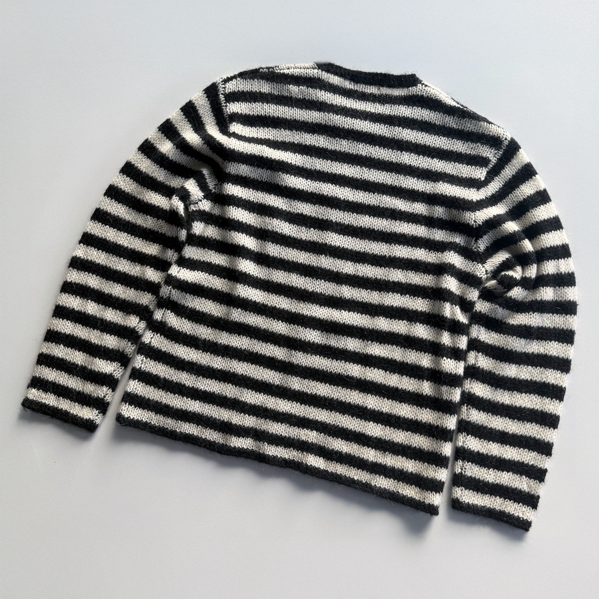 Supreme FW19 Stripe Mohair Sweater