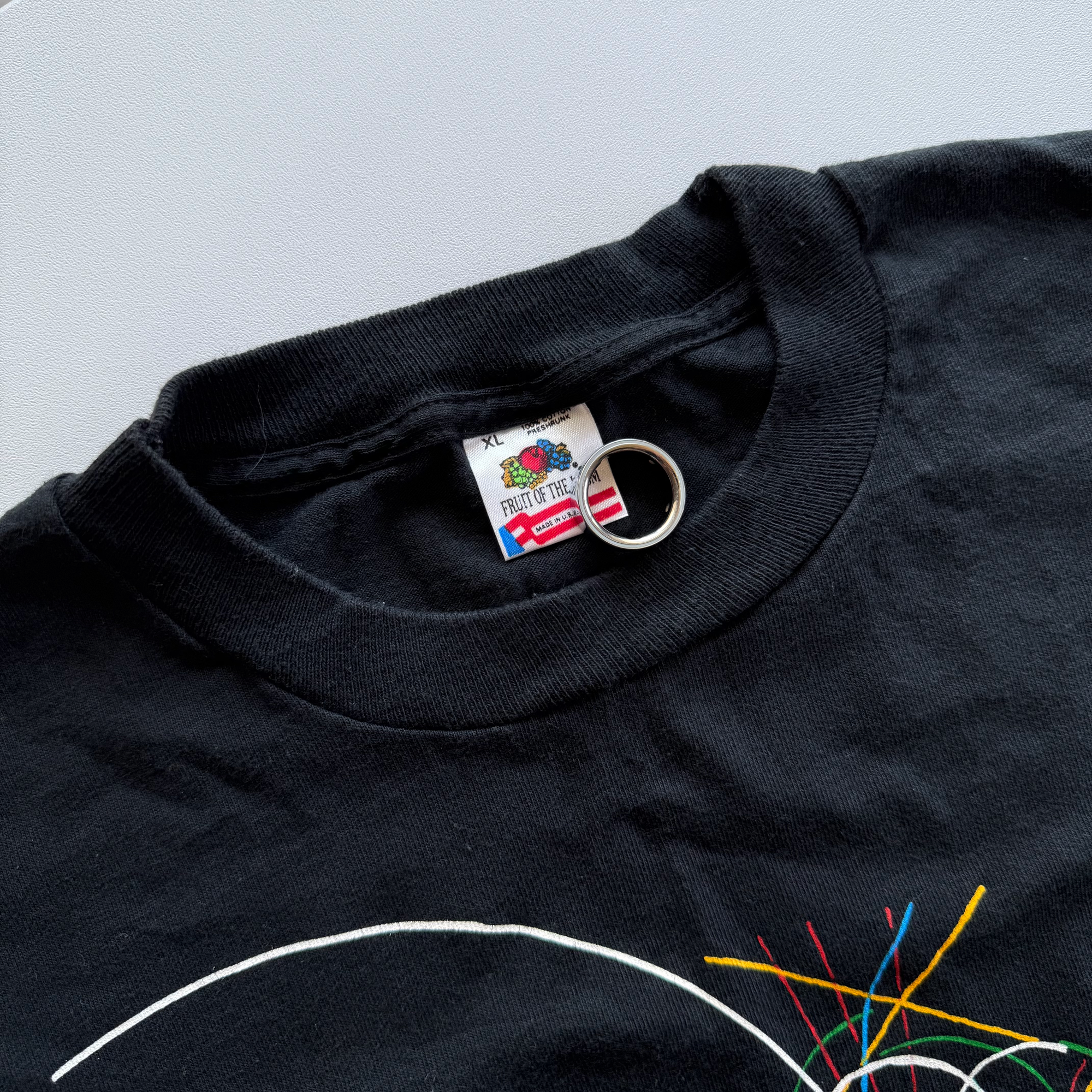 Vintage 1990s Supercollider CERN Fermilab NASA SETI Tee