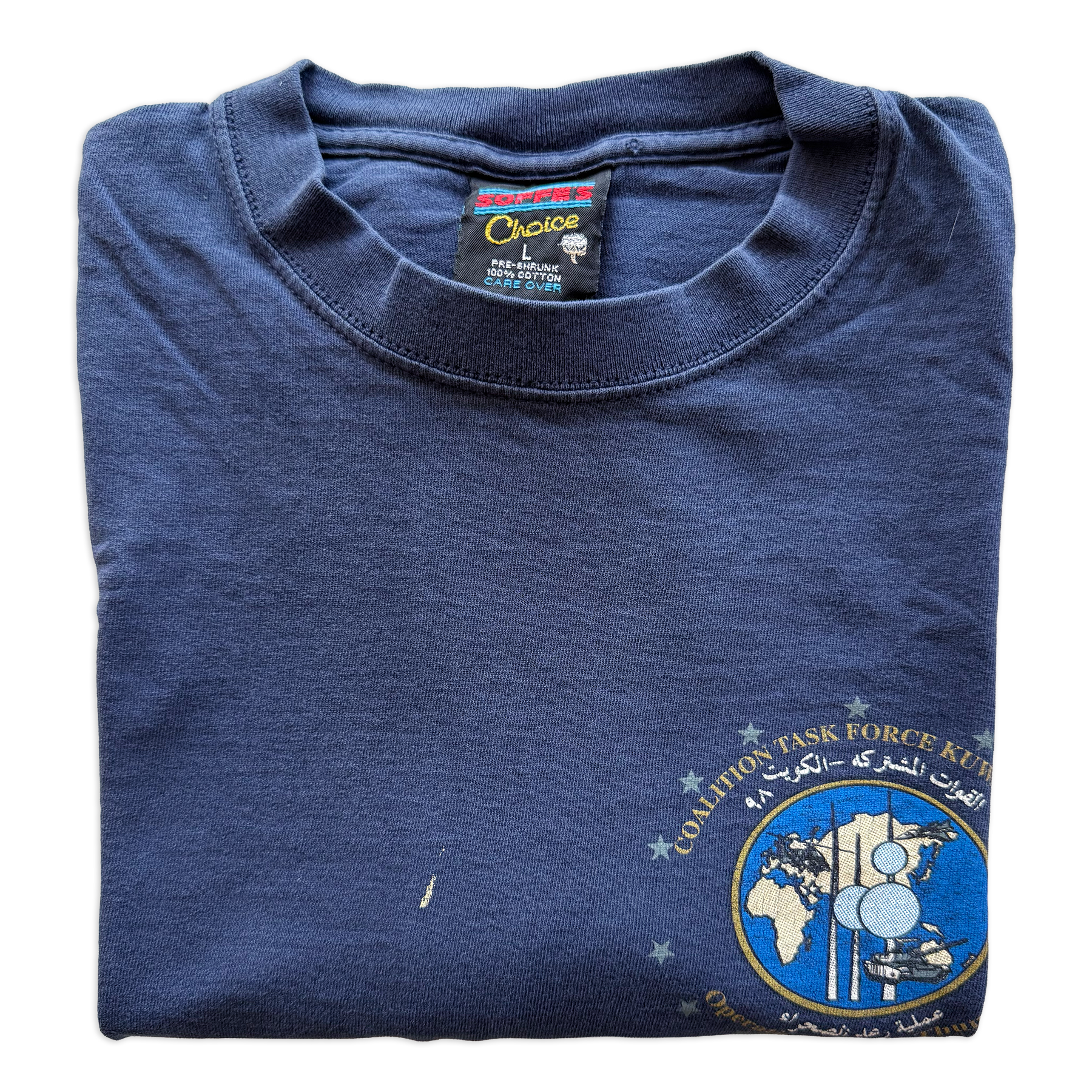 Vintage 1998 Operation Desert Thunder Task Force Tee