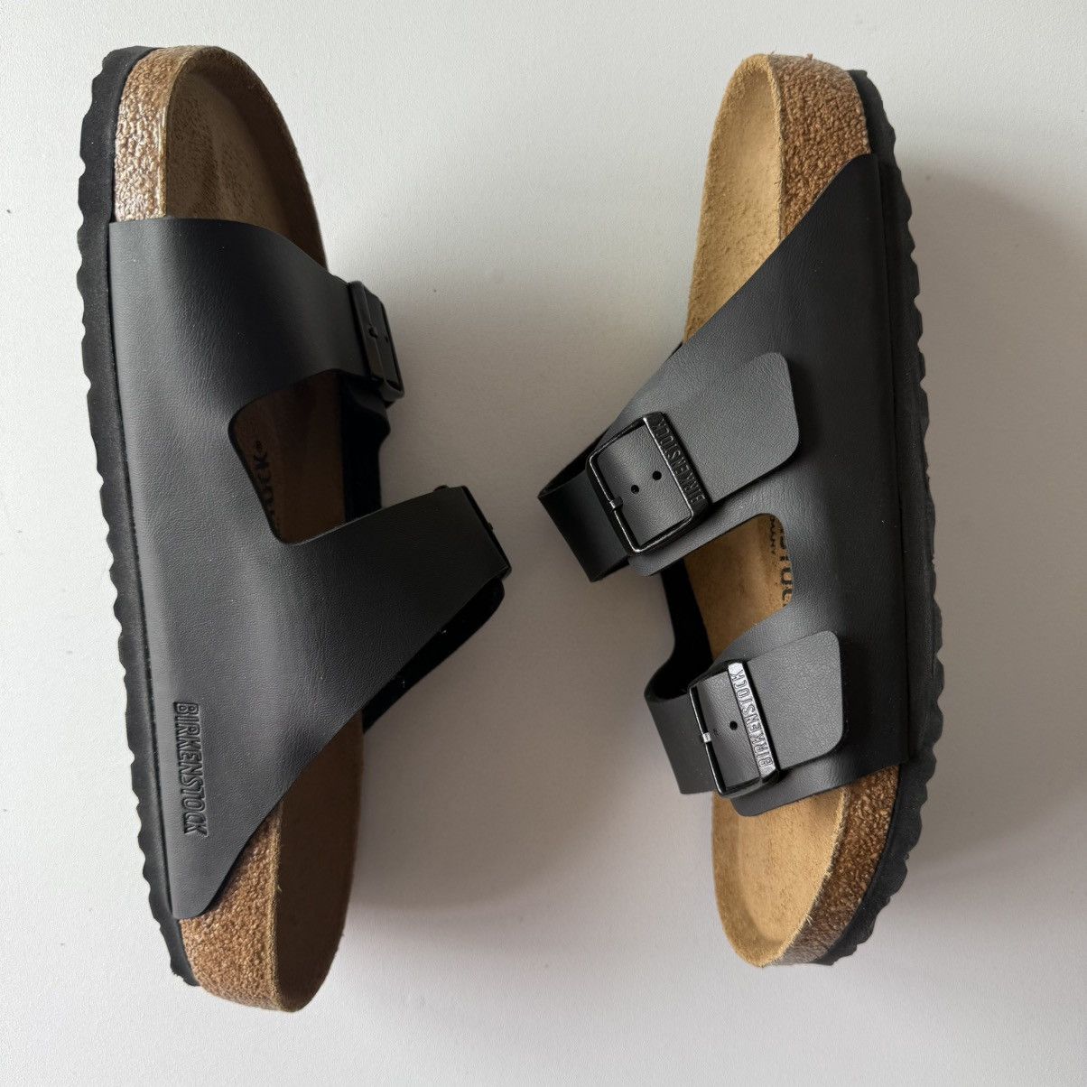 Birkenstock Arizona Black Sandals (Size 10)